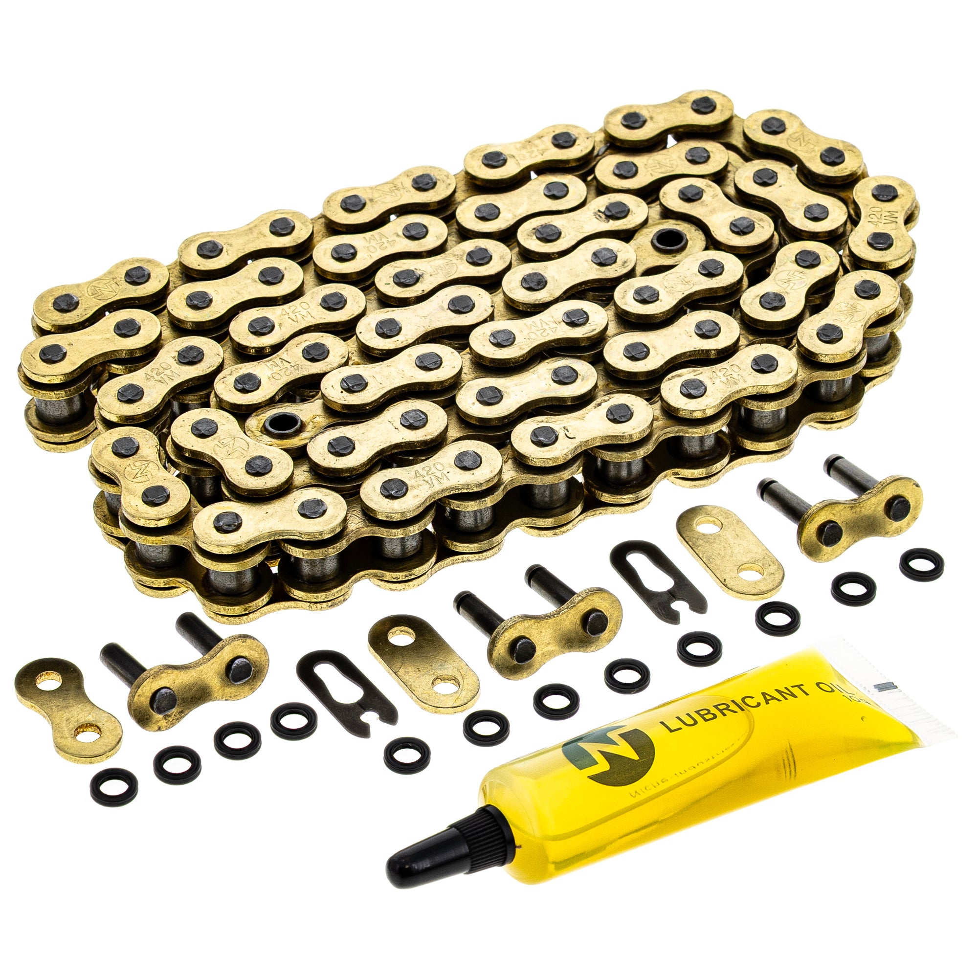 Gold X-Ring Chain 72 w/ Master Link for zOTHER FourTrax ATC70 5442 NICHE 519-CDC2553H