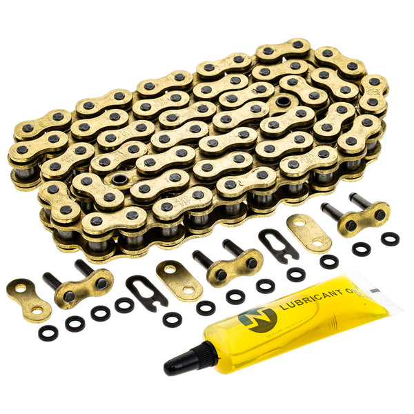 Gold X-Ring Chain 72 w/ Master Link Honda | NICHE PARTS