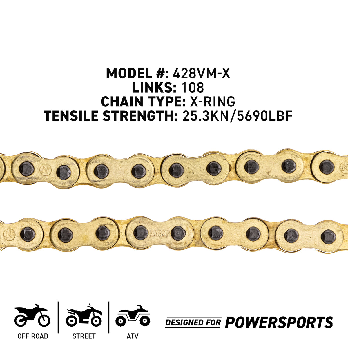 NICHE 519-CDC2554H Chain