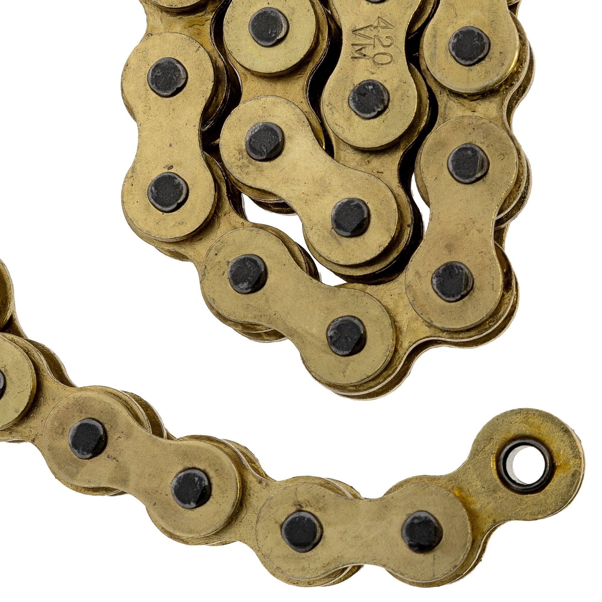 Gold X-Ring Chain 108 w/ Master Link Honda Yamaha | NICHE PARTS