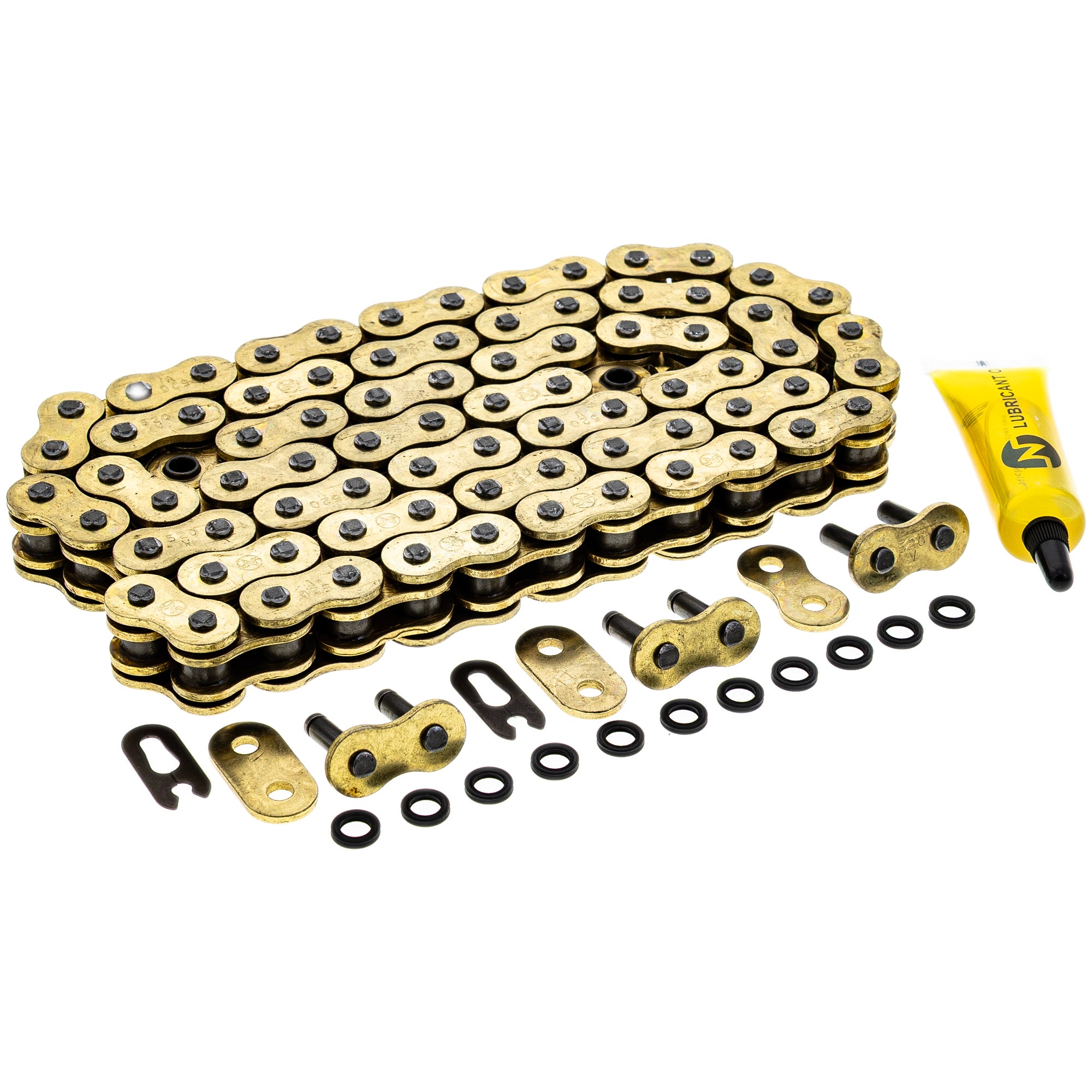 Gold X-Ring Chain 80 w/ Master Link for zOTHER Polaris Xplorer TRX700 Trail Sportsman NICHE 519-CDC2561H