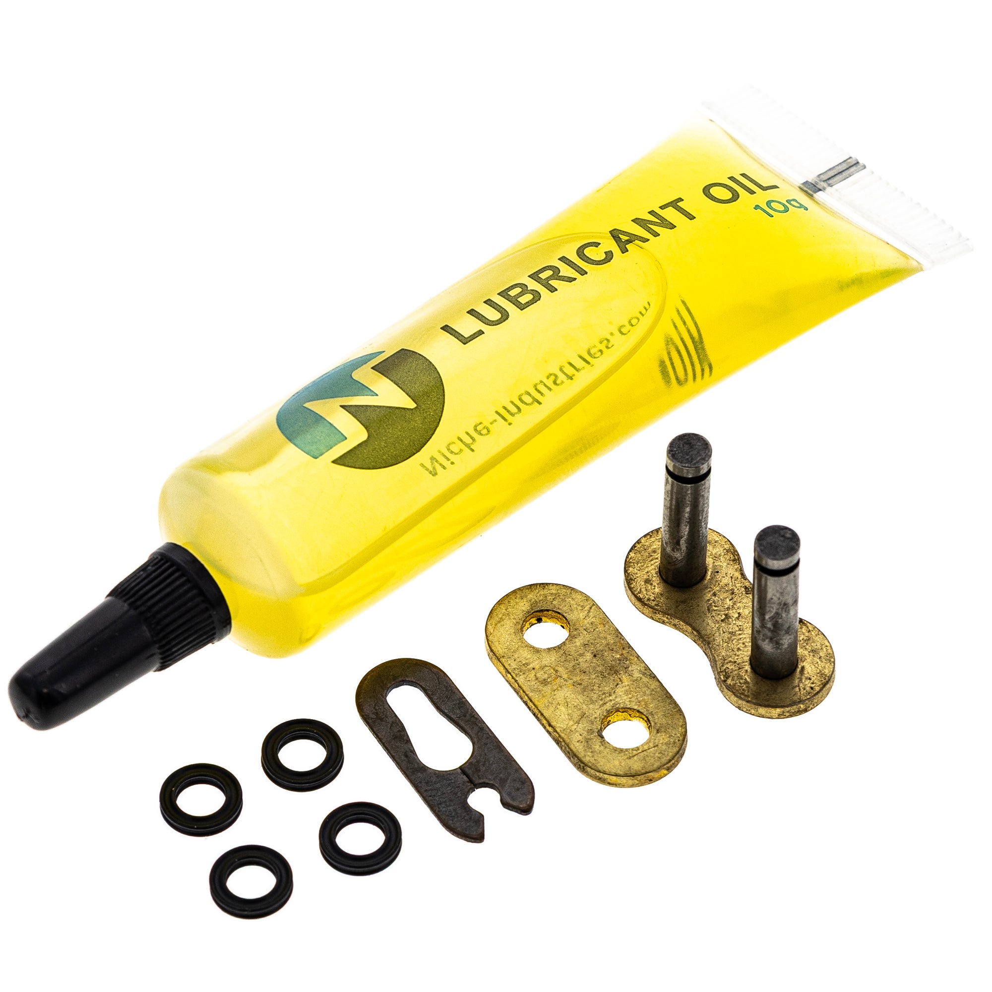 Gold X-Ring Chain 116 w/ Master Link Honda Kawasaki | NICHE PARTS