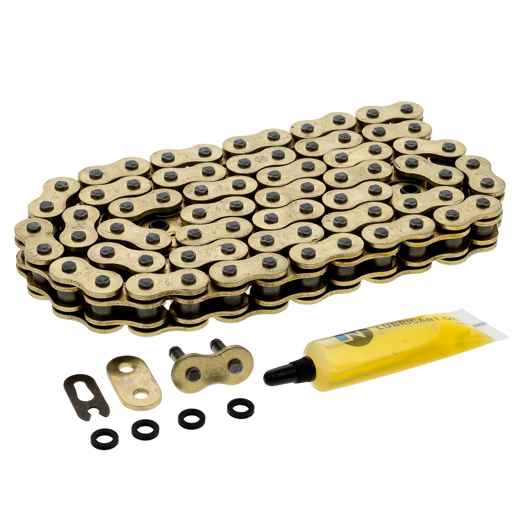 Gold X-Ring Chain 78 w/ Master Link for zOTHER Polaris Xplorer Trail Sport Scrambler NICHE 519-CDC2578H