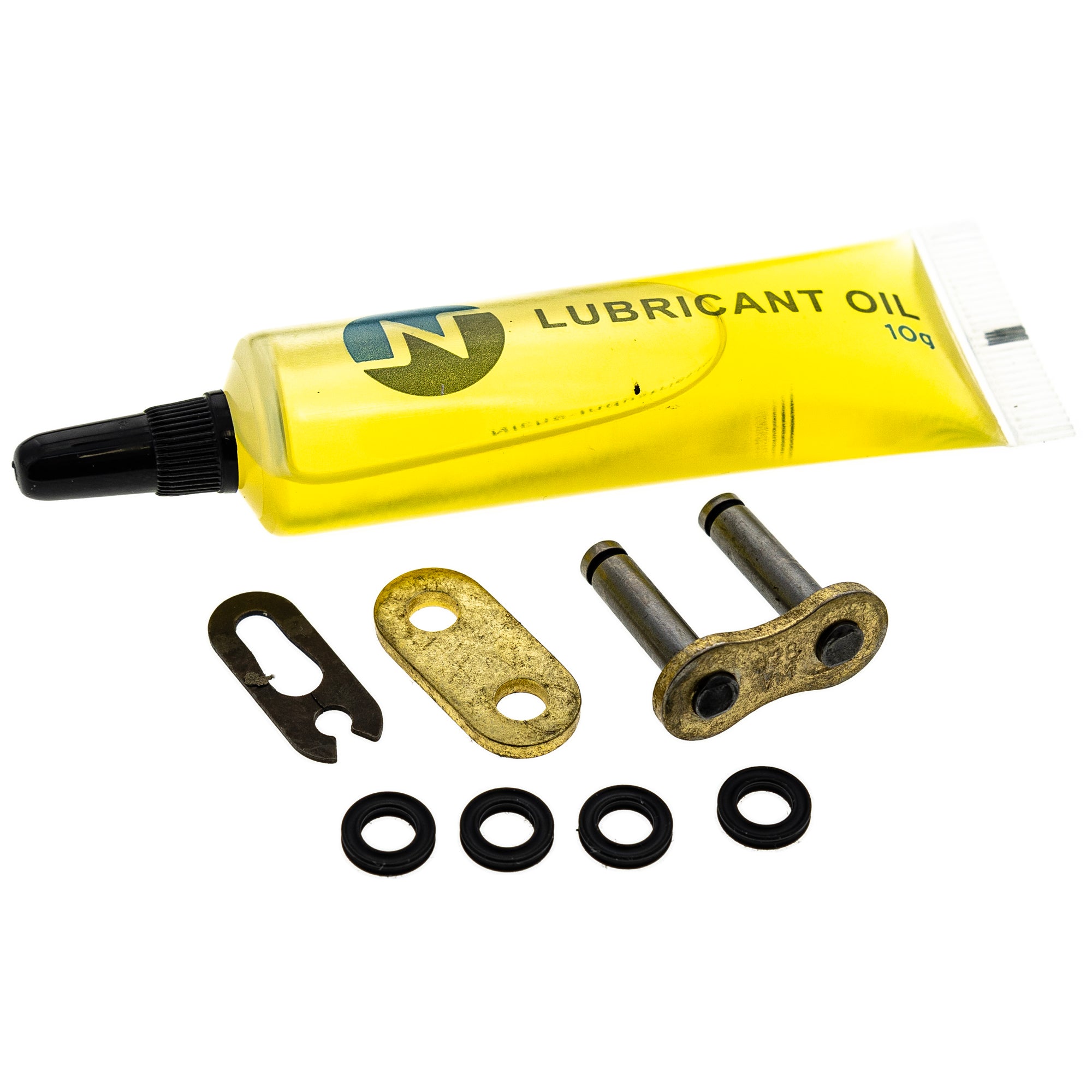 Gold X-Ring Chain 136 w/ Master Link Yamaha Derbi | NICHE PARTS