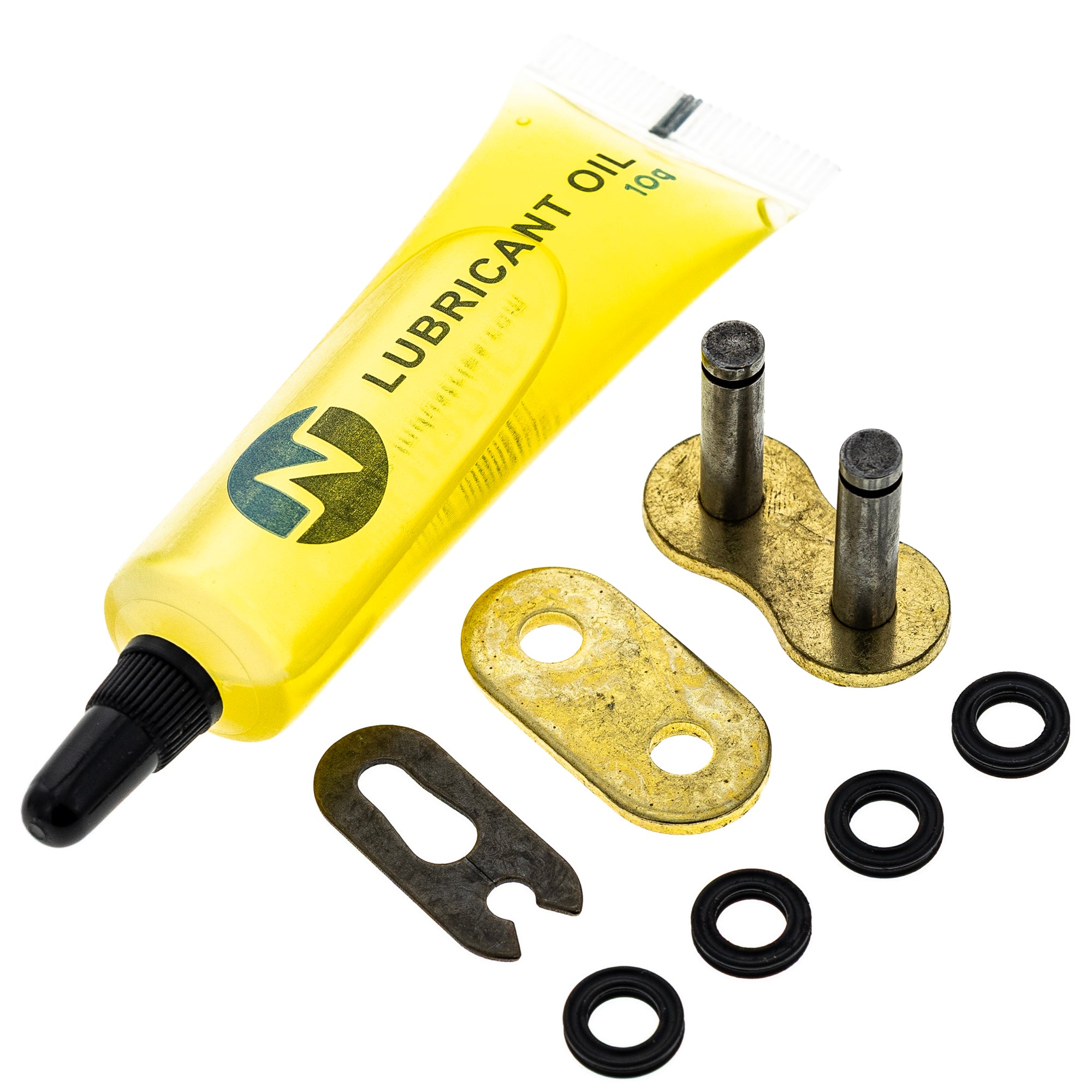 Gold X-Ring Chain 98 w/ Master Link Suzuki Ducati | NICHE PARTS