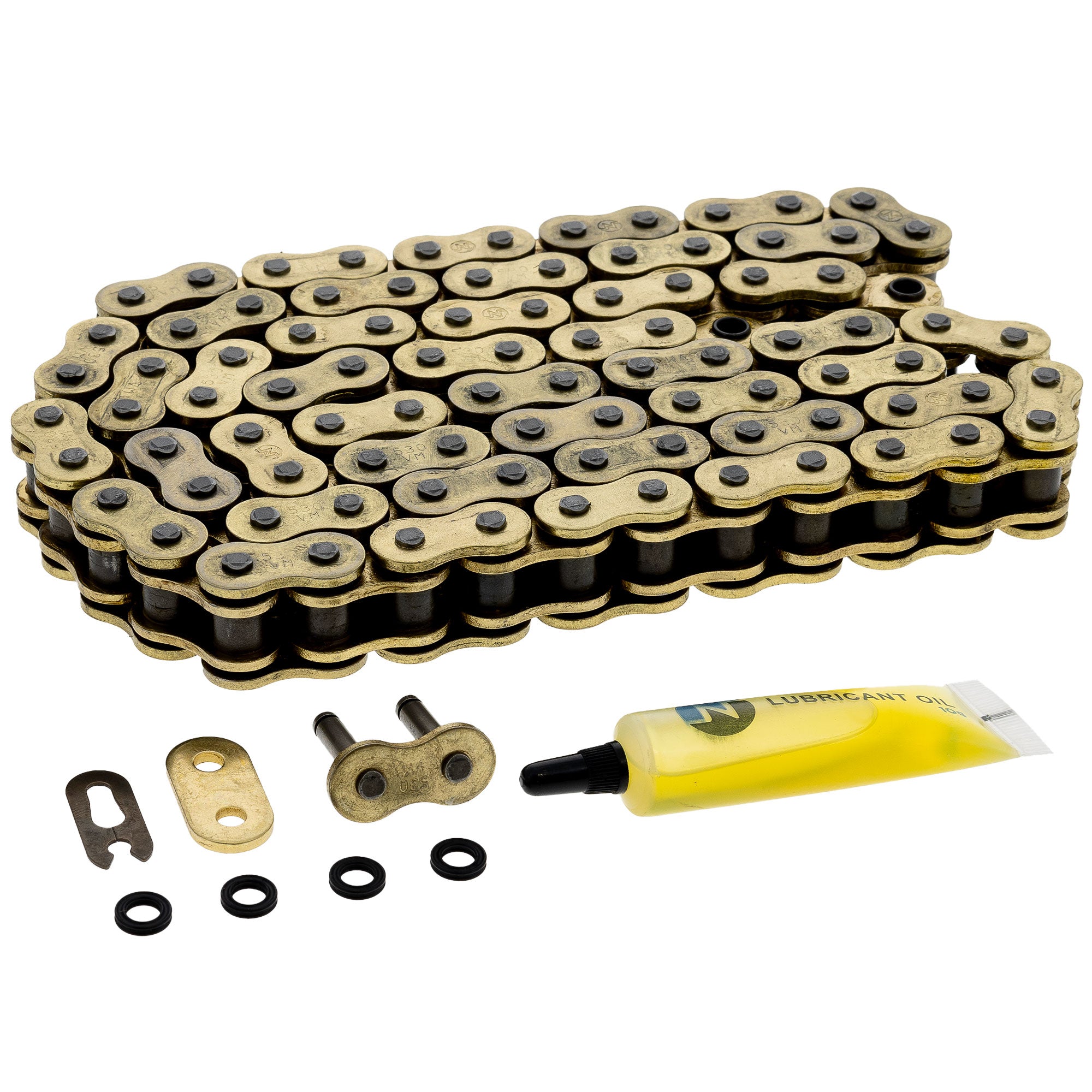 Gold X-Ring Chain 92 w/ Master Link for zOTHER RD350 RD250 94580-10092-00 NICHE 519-CDC2510H