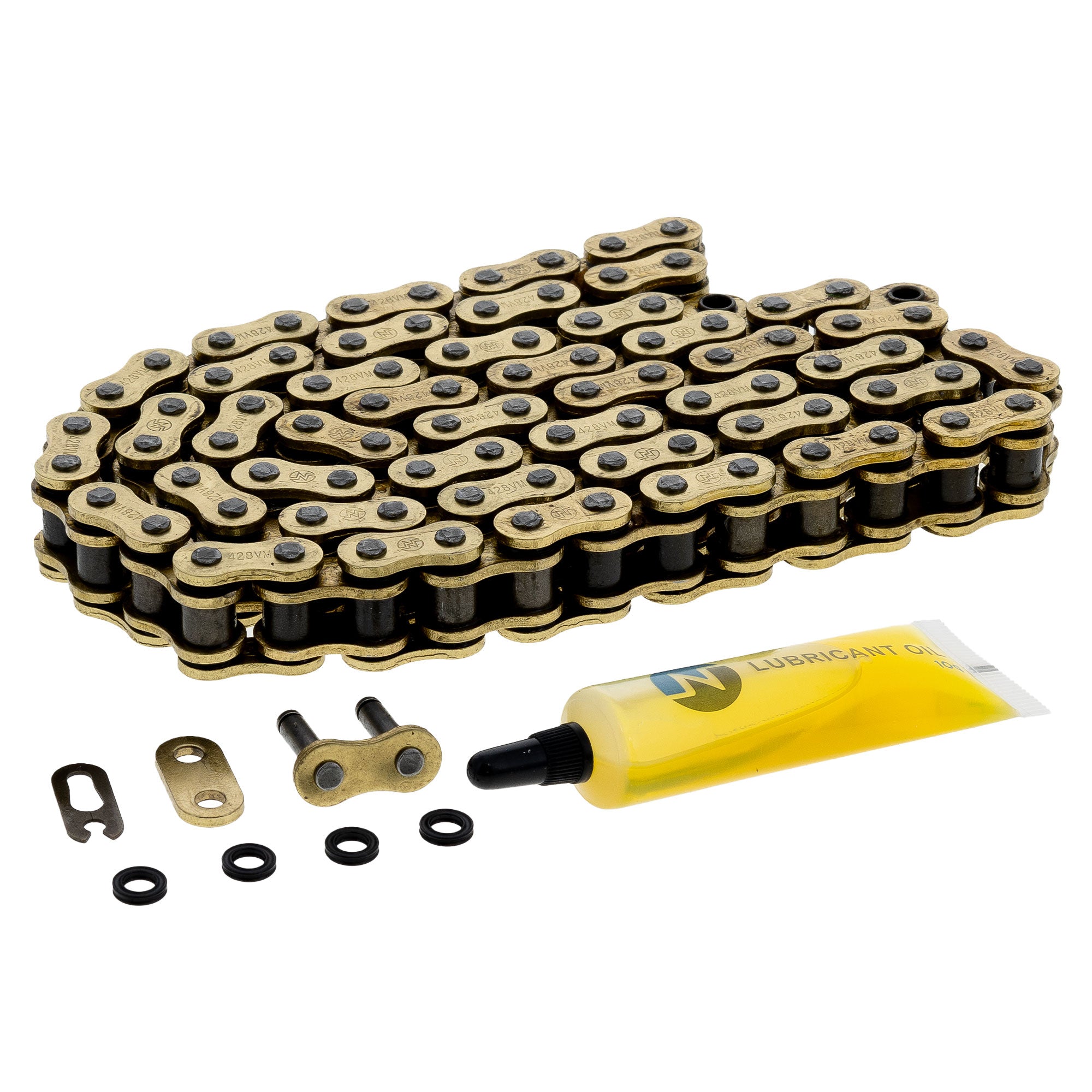 Gold X-Ring Chain 88 w/ Master Link for zOTHER BRP Can-Am Ski-Doo Sea-Doo DS80 DS 5514 NICHE 519-CDC2625H