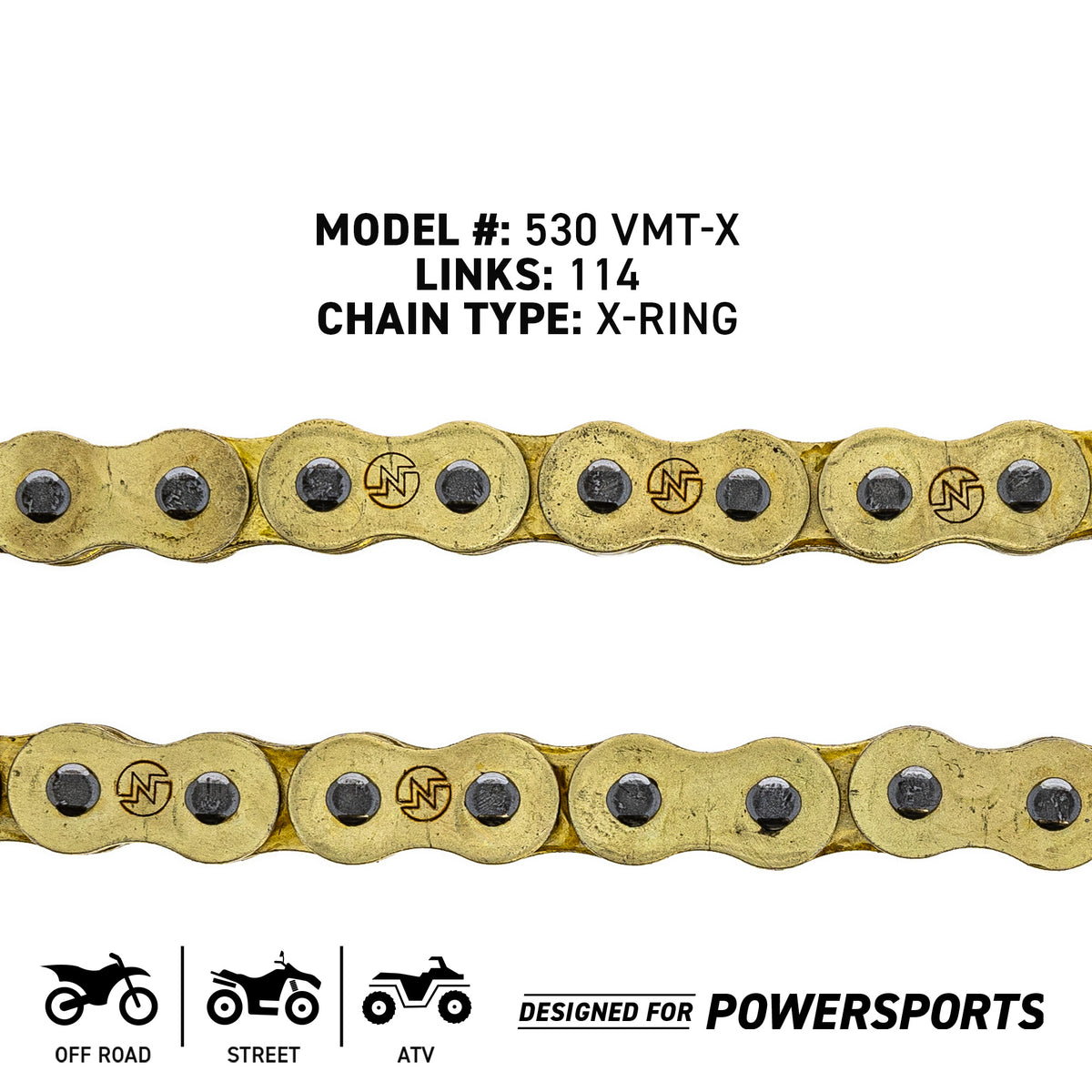 Drive Chain For Triumph Suzuki Honda T2015149 T2010334 92057-1556 92057-1369 92057-0047