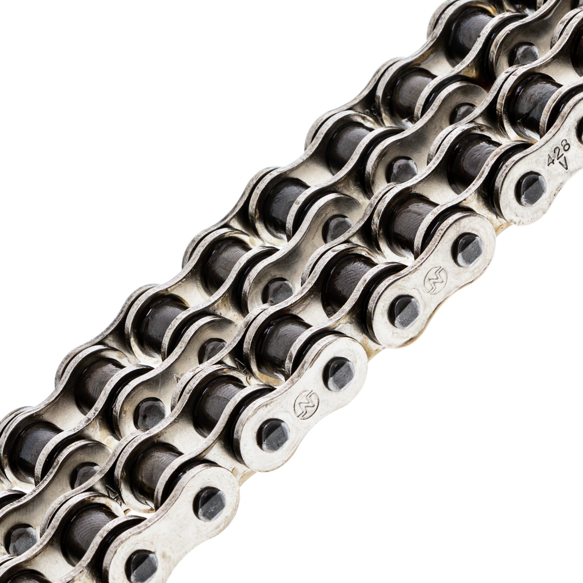 428 Motorcycle O-Ring Drive Chain Bulk Reel 2 Connecting Links (10 Feet)