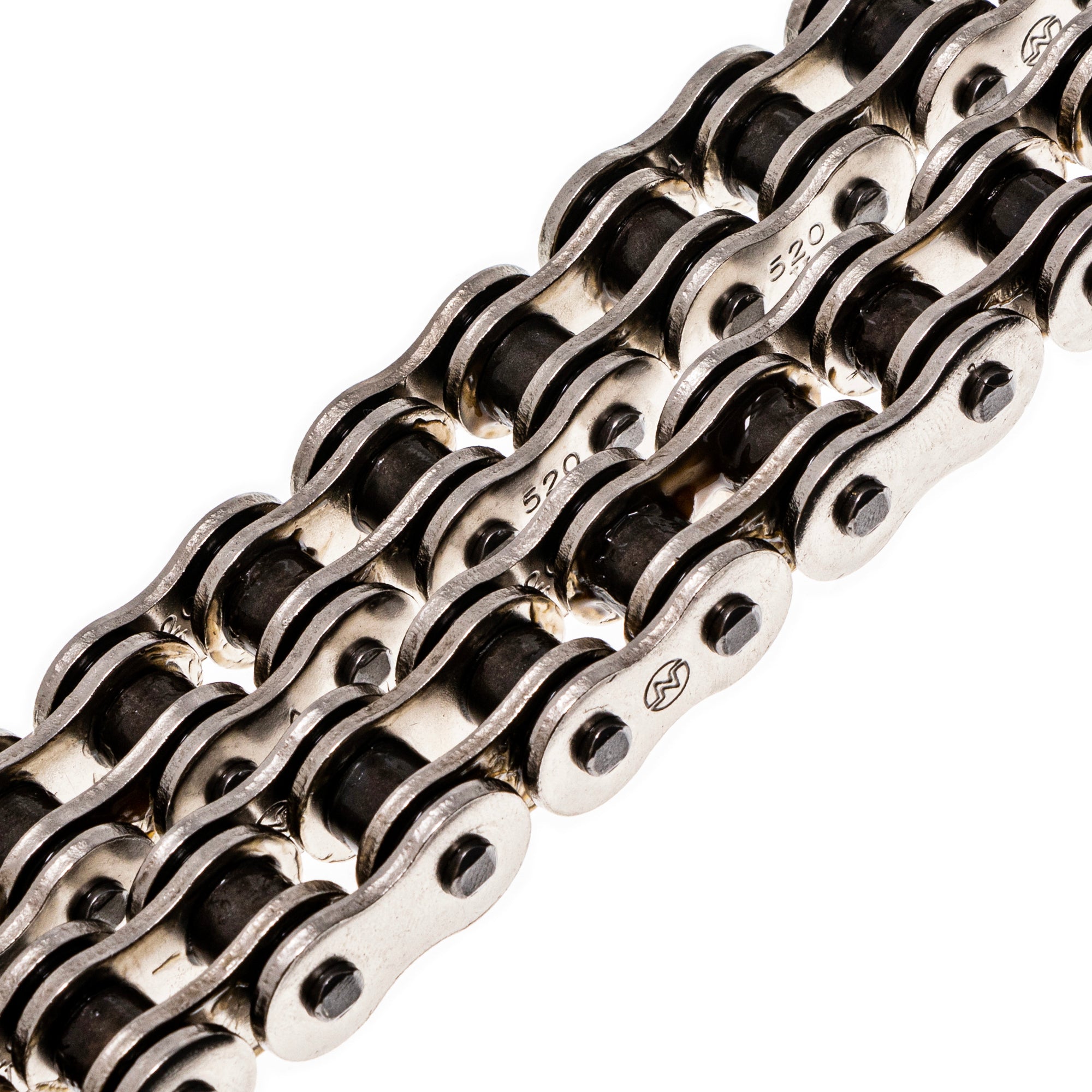 520 Motorcycle O-Ring Drive Chain Bulk Reel 2 Connecting Links (10 Feet)