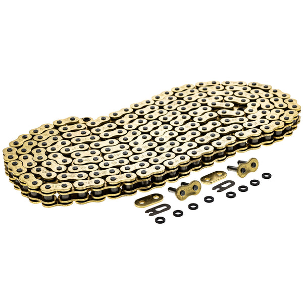 520 Motorcycle X-Ring Drive Chain Bulk Reel 2 Connecting Links