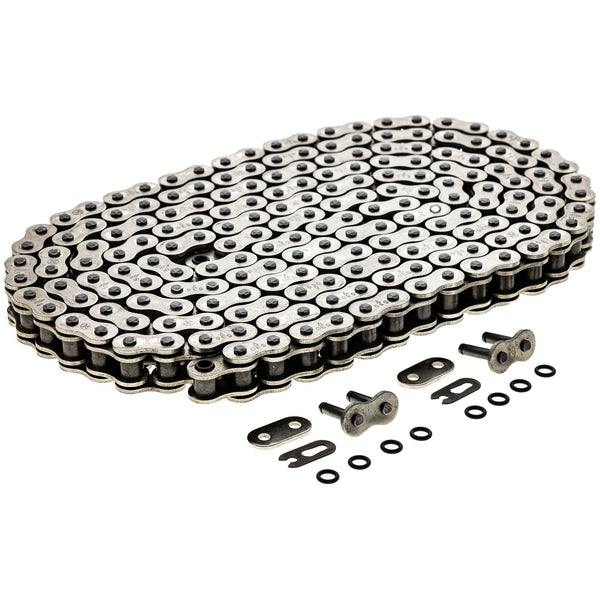 530 Motorcycle O-Ring Drive Chain Bulk Reel 2 Connecting Links