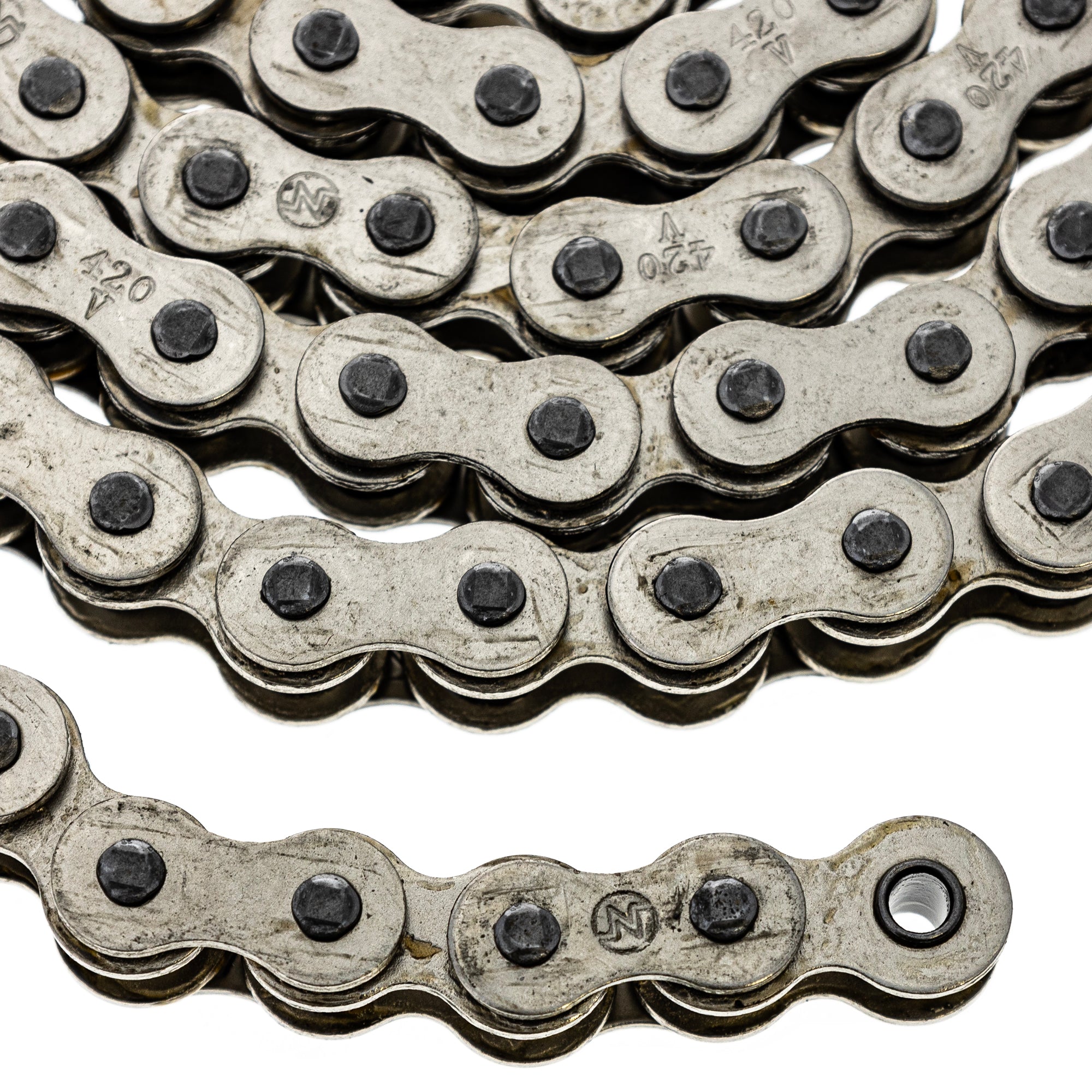 420 Motorcycle O-Ring Drive Chain Bulk Reel 5 Connecting Links