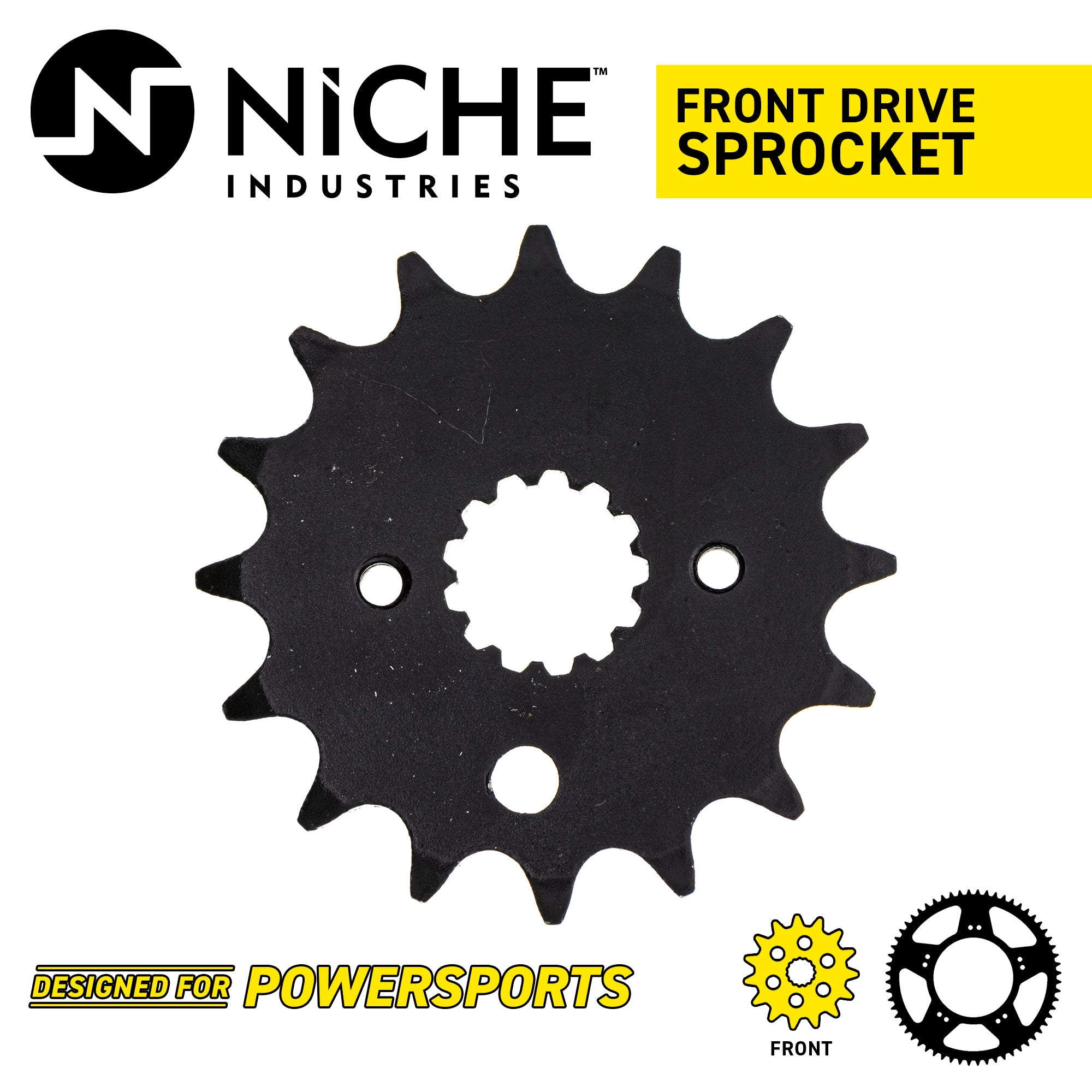 NICHE 519-CDS2262P Front Drive Sprocket for Suzuki JT Sprocket XS500