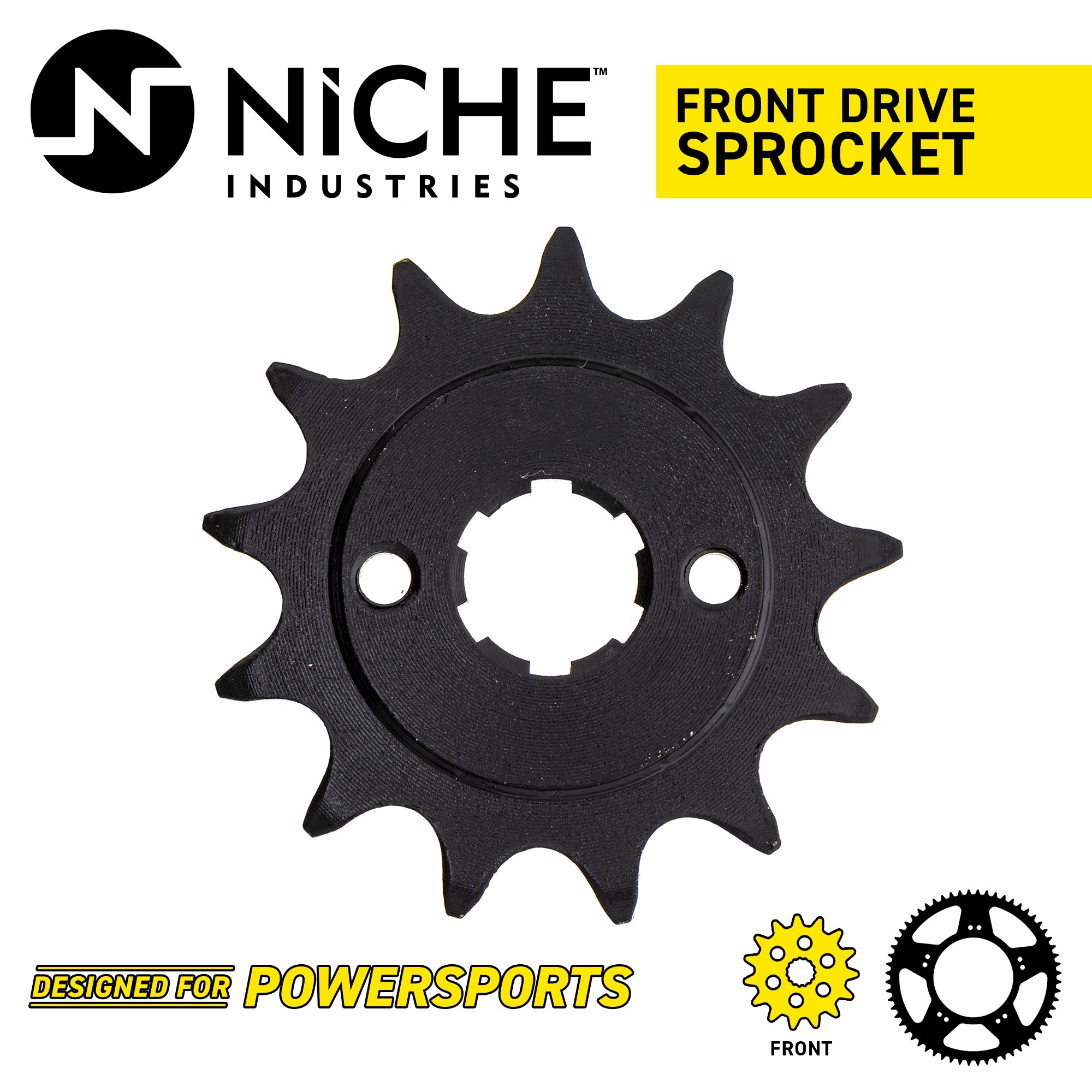 NICHE 519-CDS2202P Front Drive Sprocket for JT Sprocket Honda