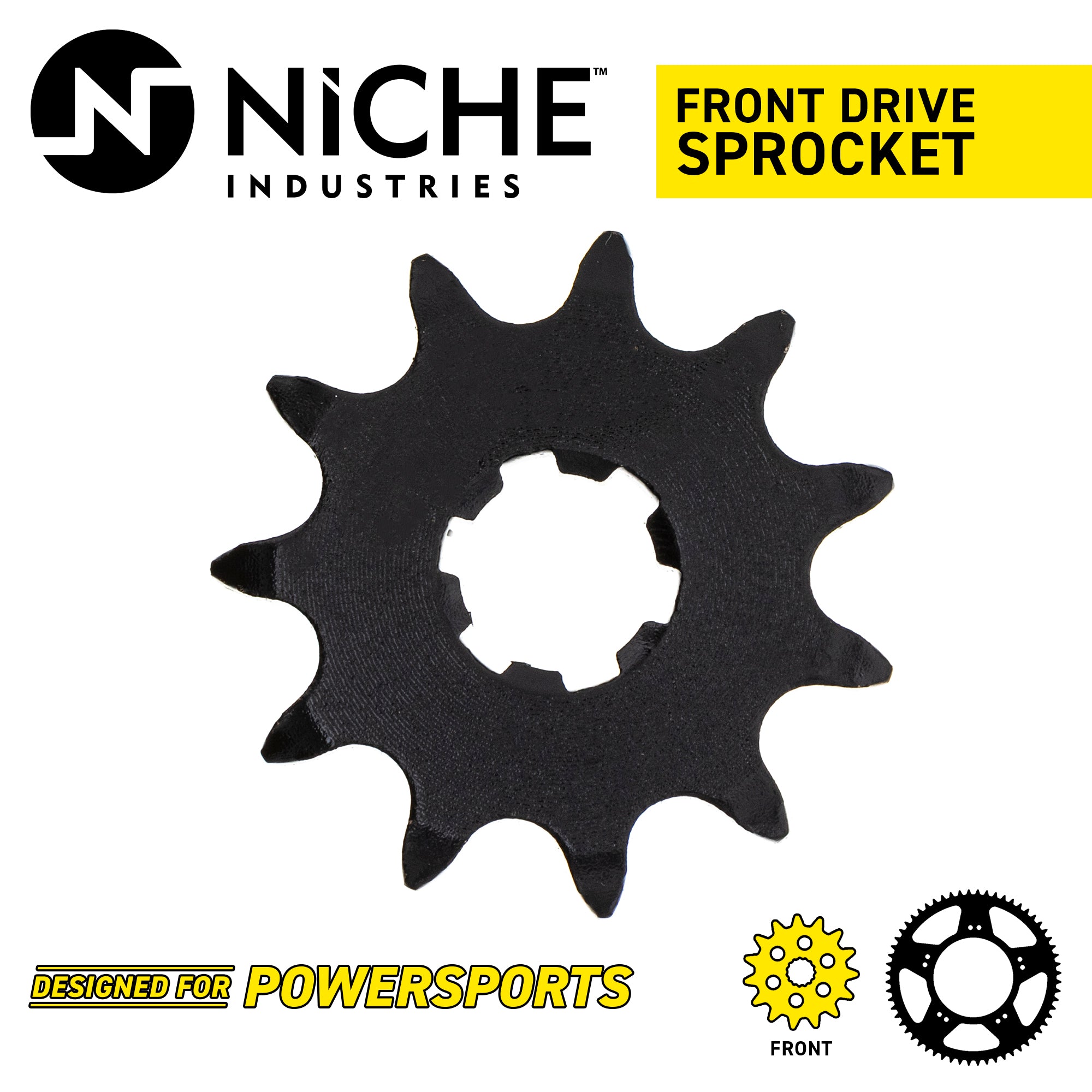 NICHE 519-CDS2203P Front Drive Sprocket for JT Sprocket RS50