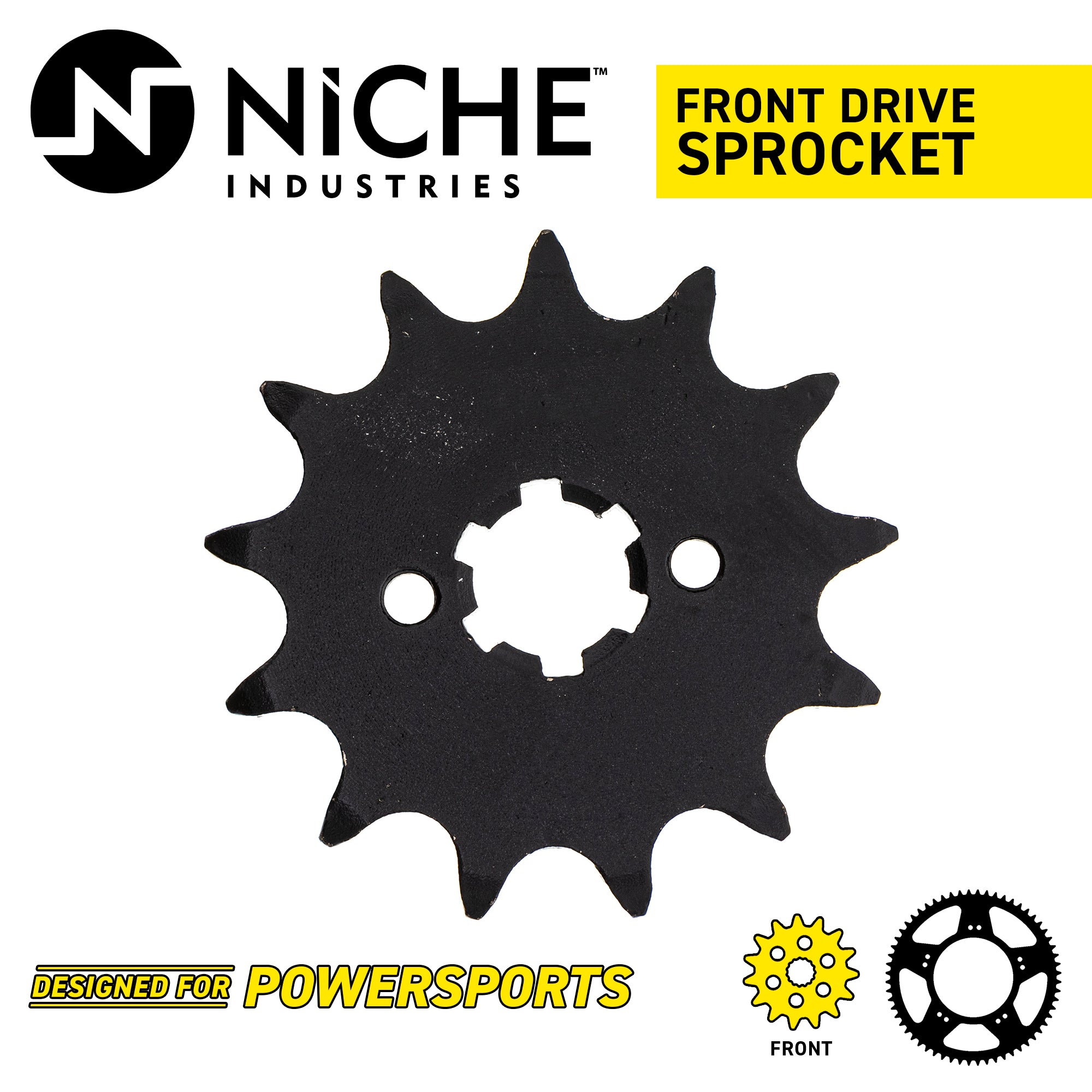 NICHE 519-CDS2201P Front Drive Sprocket for Yamaha JT Sprocket YZ175