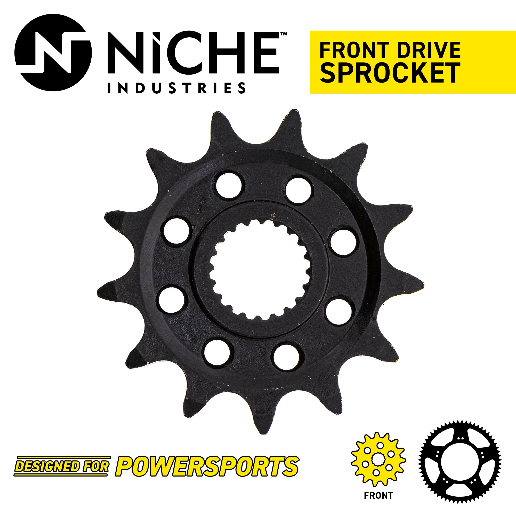 Drive Sprocket Set Front & Rear For Yamaha MK1003143