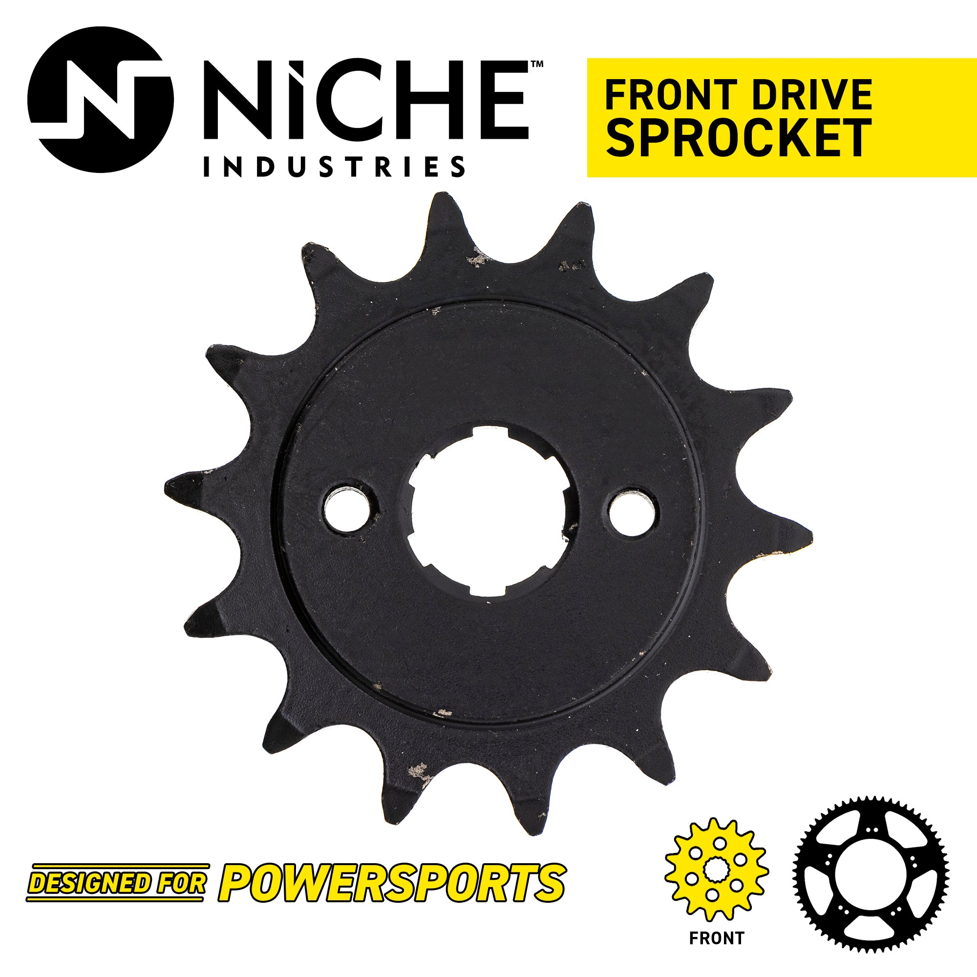 NICHE 519-CDS2327P Front Drive Sprocket for JT Sprocket Honda Shadow