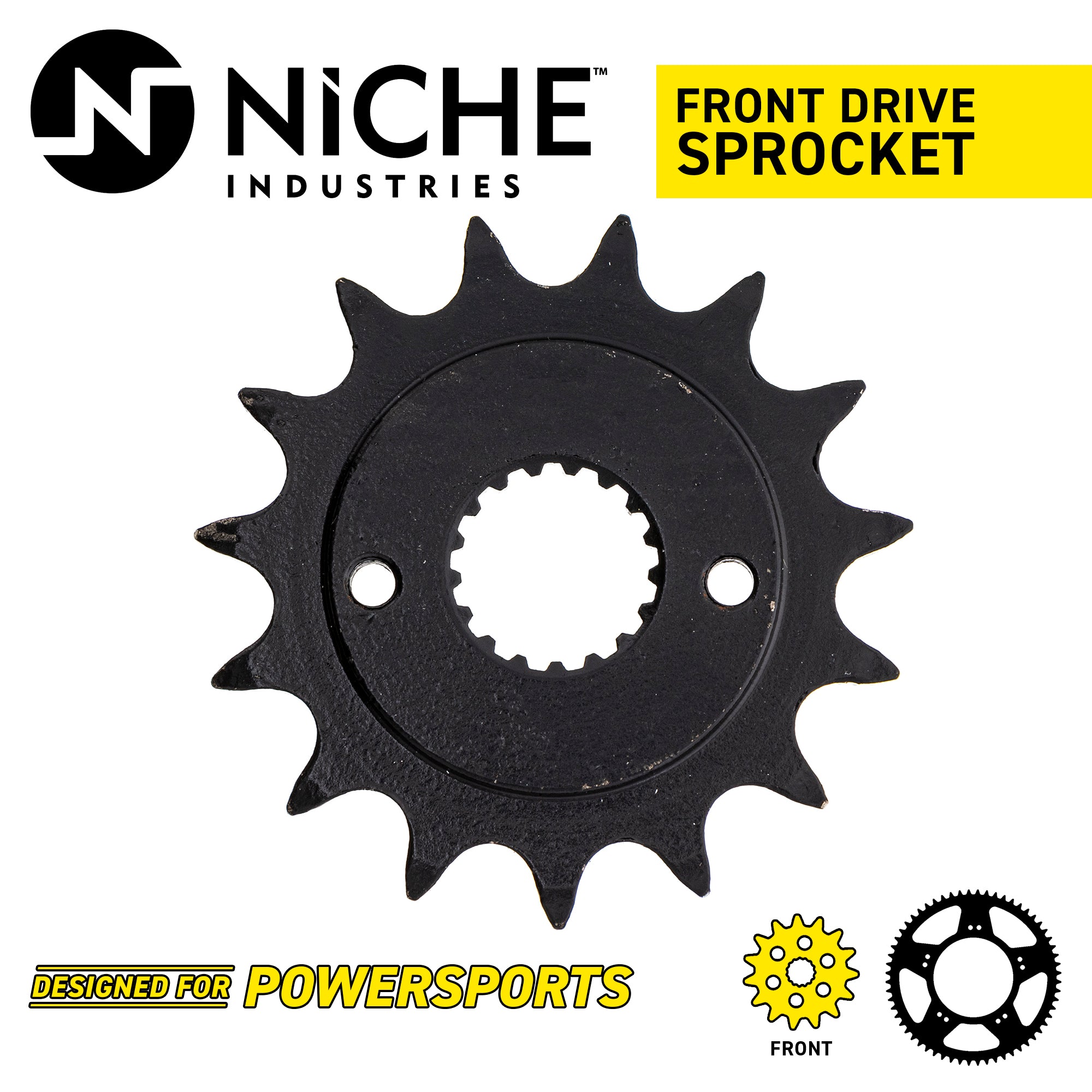 NICHE 519-CDS2339P Front Drive Sprocket for JT Sprocket Honda