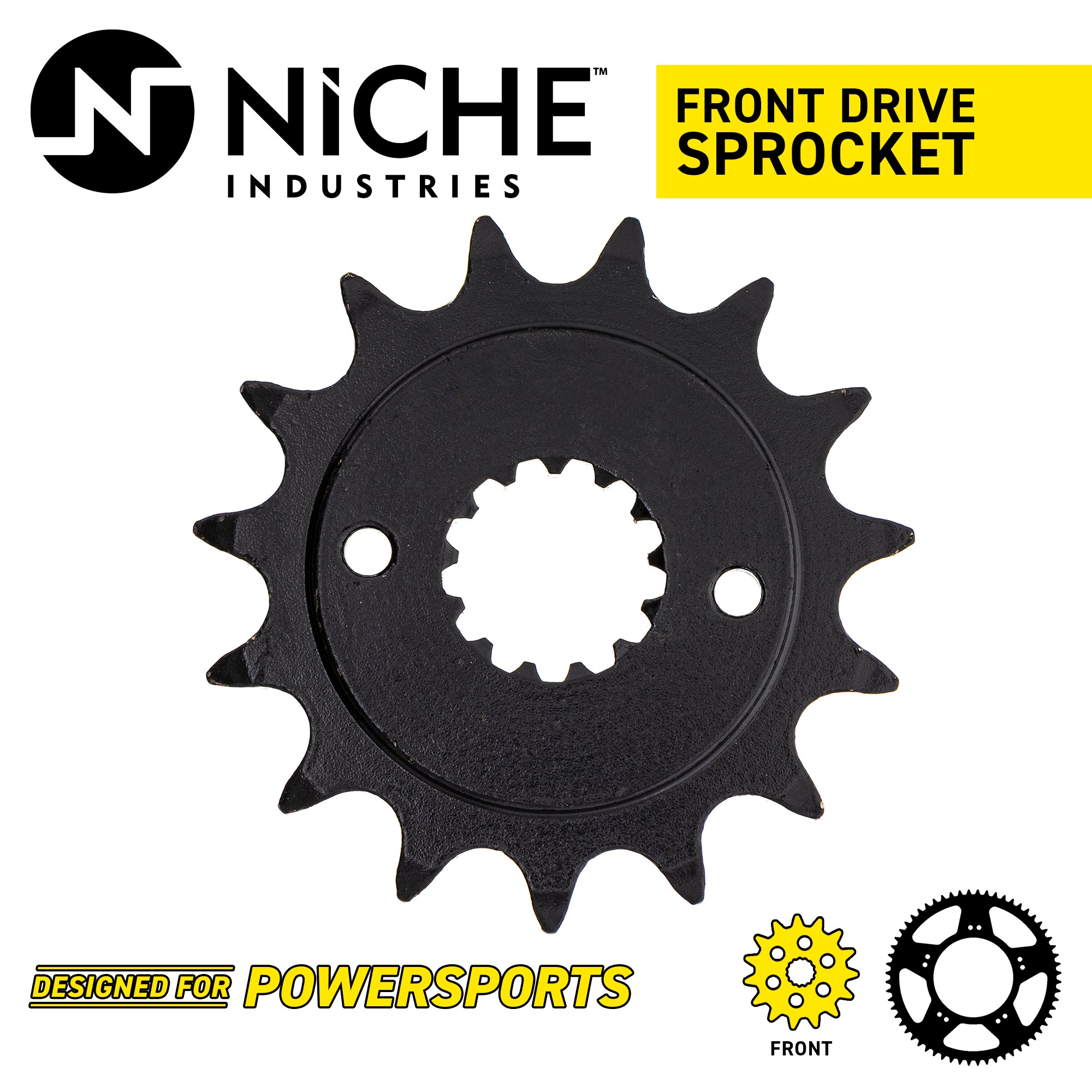 NICHE 519-CDS2343P Front Drive Sprocket for JT Sprocket YZF600R
