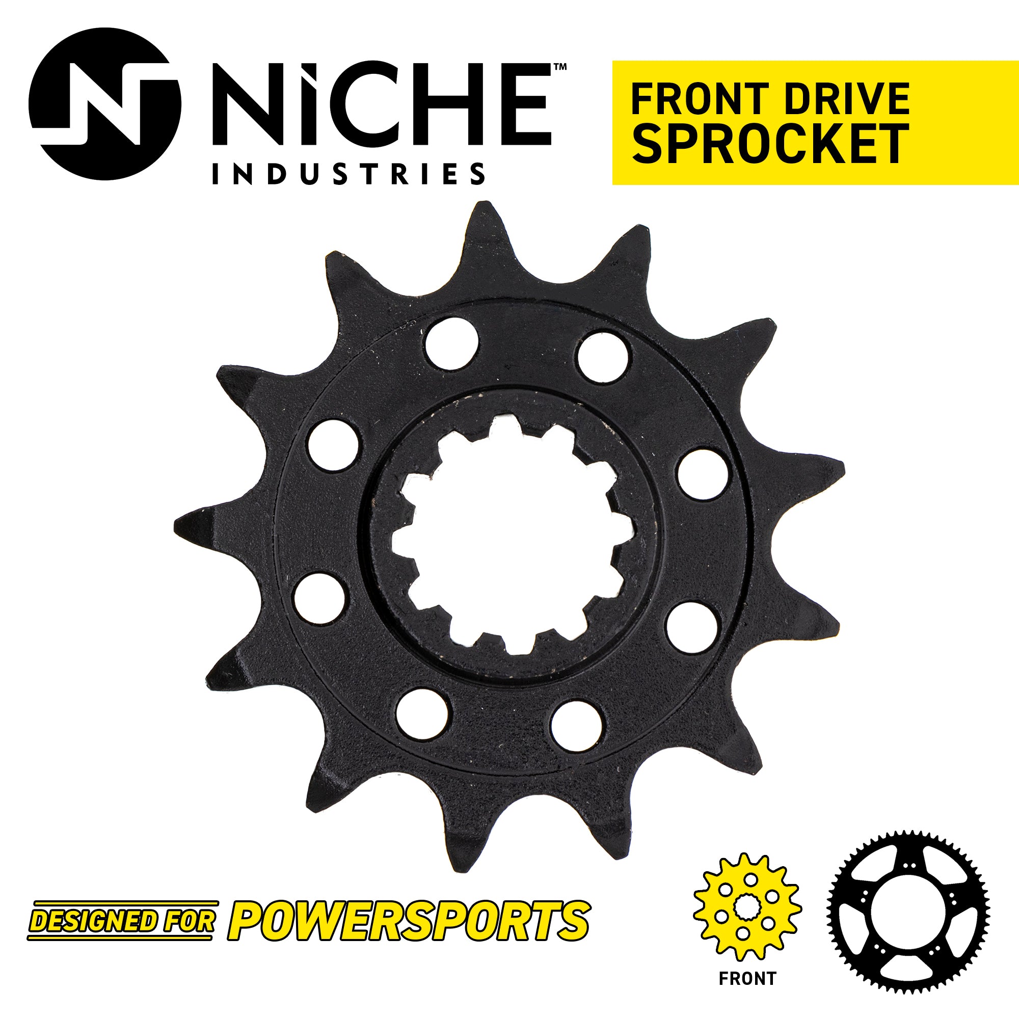 NICHE 519-CDS2355P Front Drive Sprocket for JT Sprocket WR300 WR250