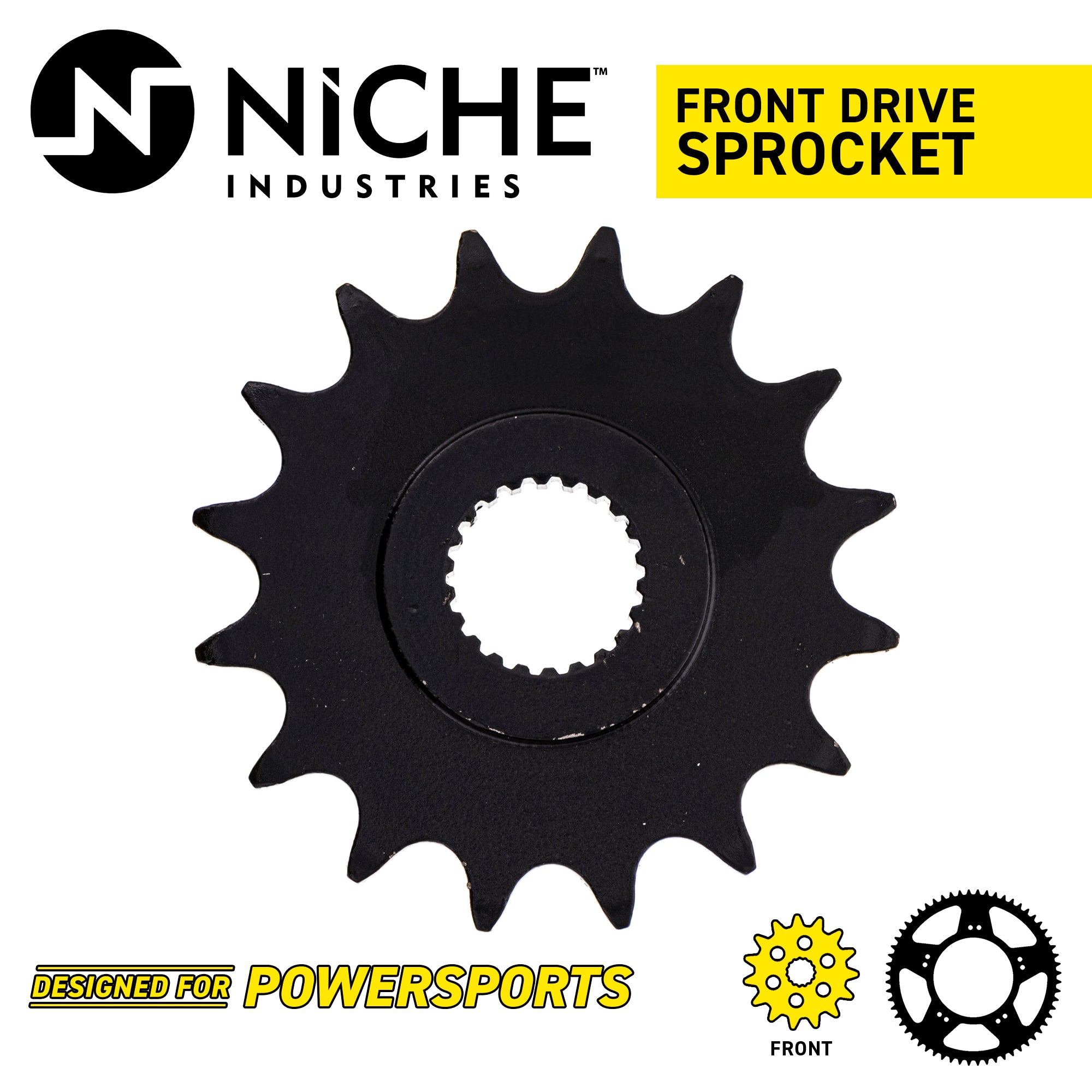 NICHE 519-CDS2357P Front Drive Sprocket for zOTHER JT Sprocket BMW