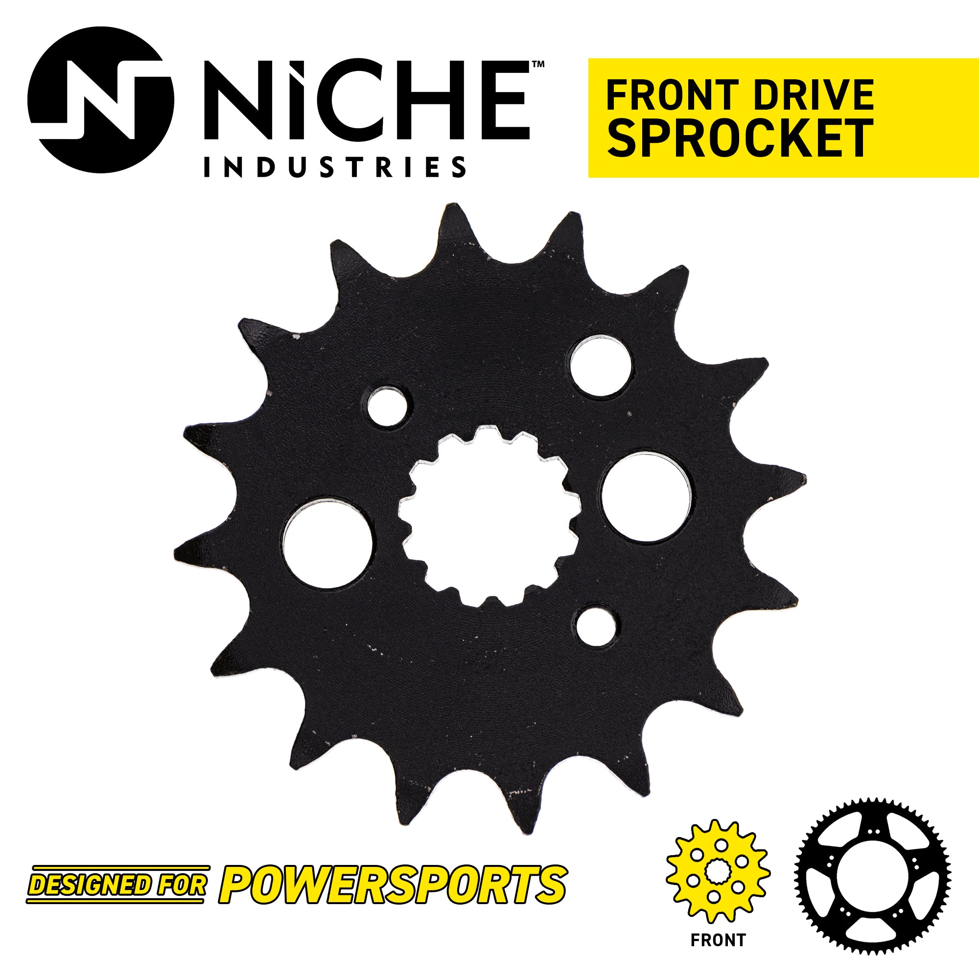 NICHE 519-CDS2364P Tooth Front Drive Sprocket for zOTHER Kawasaki JT
