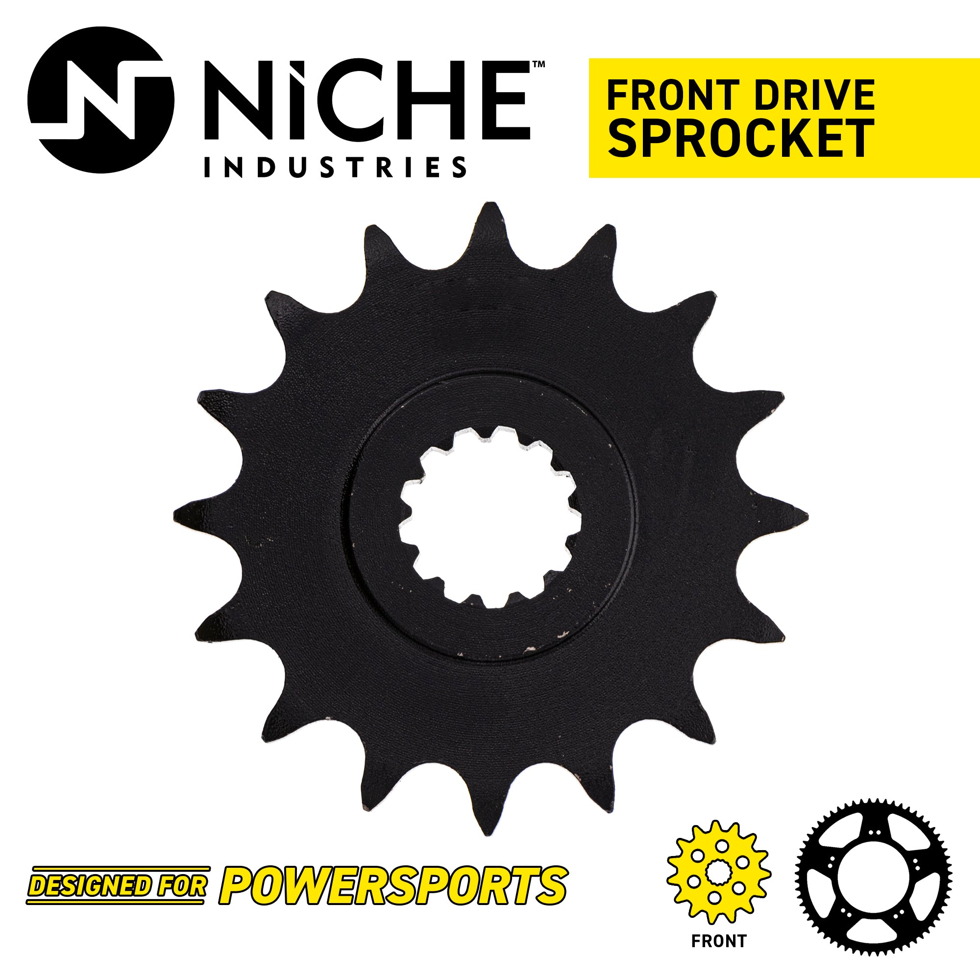 NICHE 519-CDS2367P Front Drive Sprocket for Yamaha JT Sprocket YZF