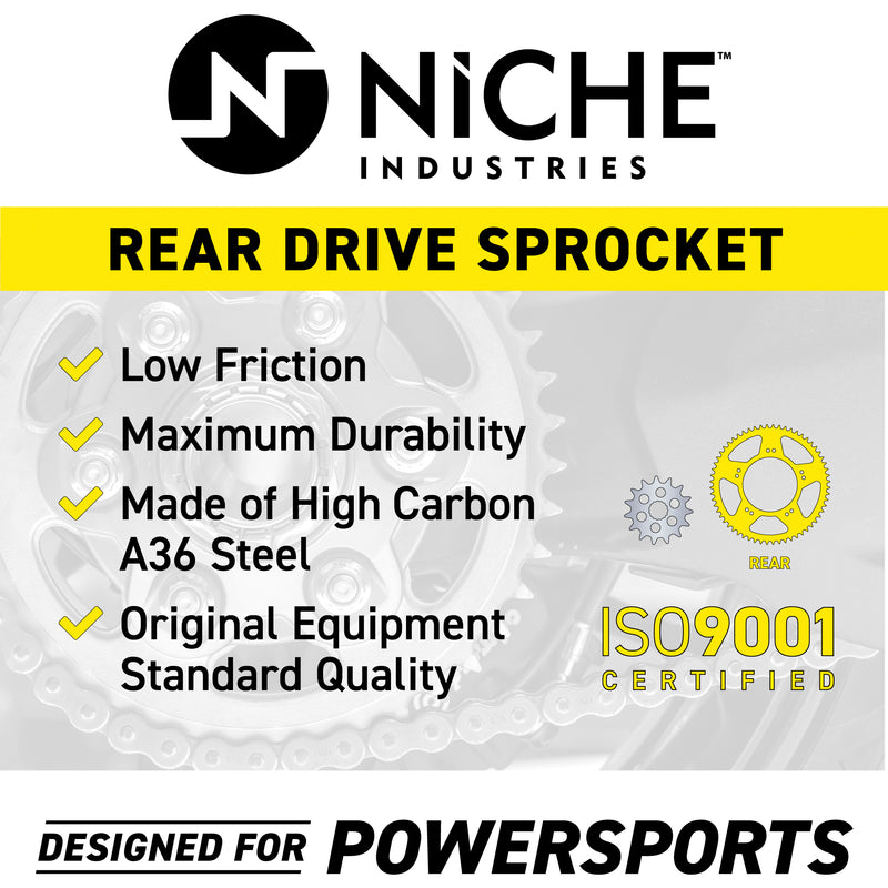 Drive Sprocket Set Front & Rear For Polaris MK1003156