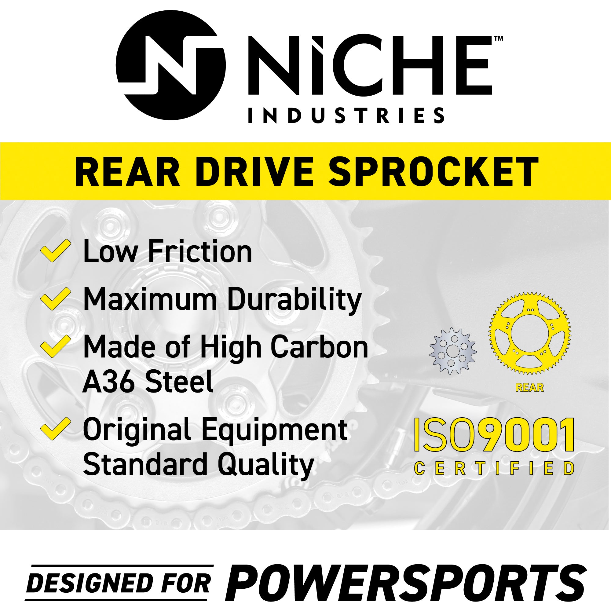 Drive Sprocket Set Front & Rear For Honda MK1003500