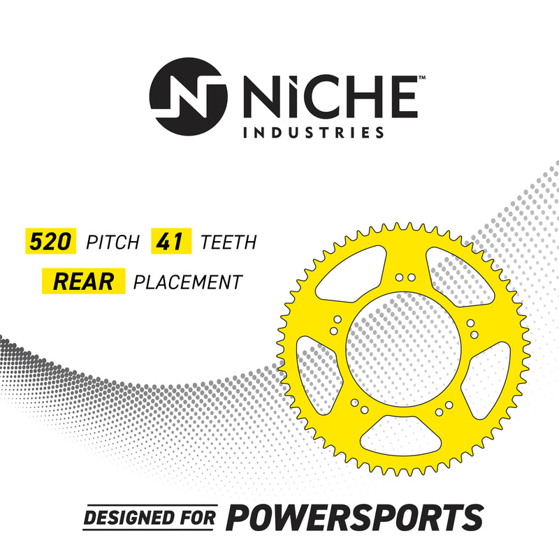 NICHE Rear Drive Sprocket 42041-0055