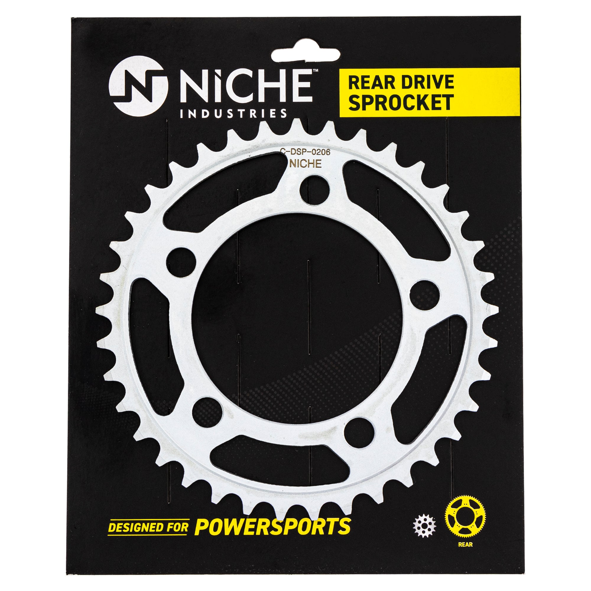 NICHE 519-CDS2428P Rear Drive Sprocket for JT Sprocket 1190 JTR898-37