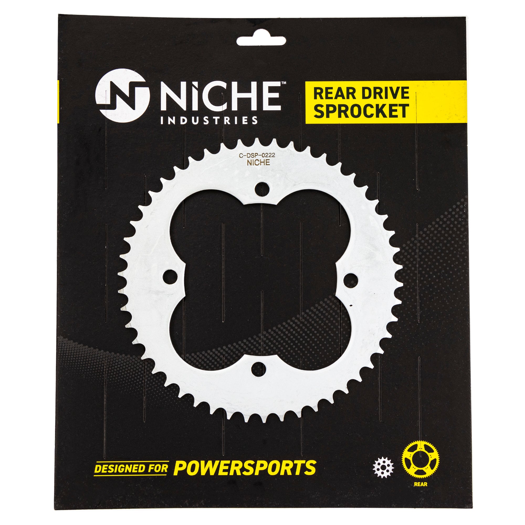 NICHE 519-CDS2449P Rear Drive Sporcket for JT Sprocket TRX90 SporTrax