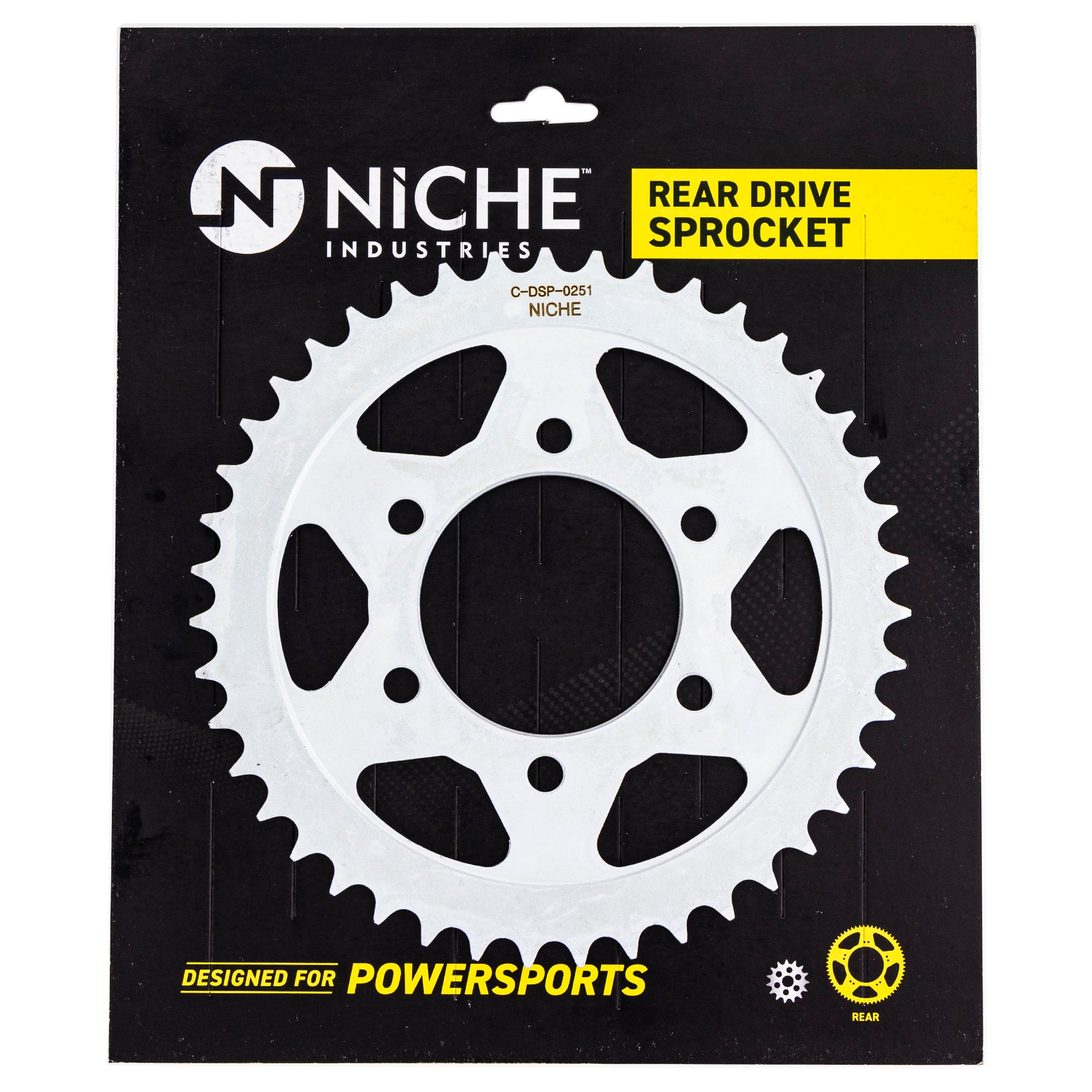 NICHE 519-CDS2473P Tooth Rear Drive Sprocket for Kawasaki JT Sprocket