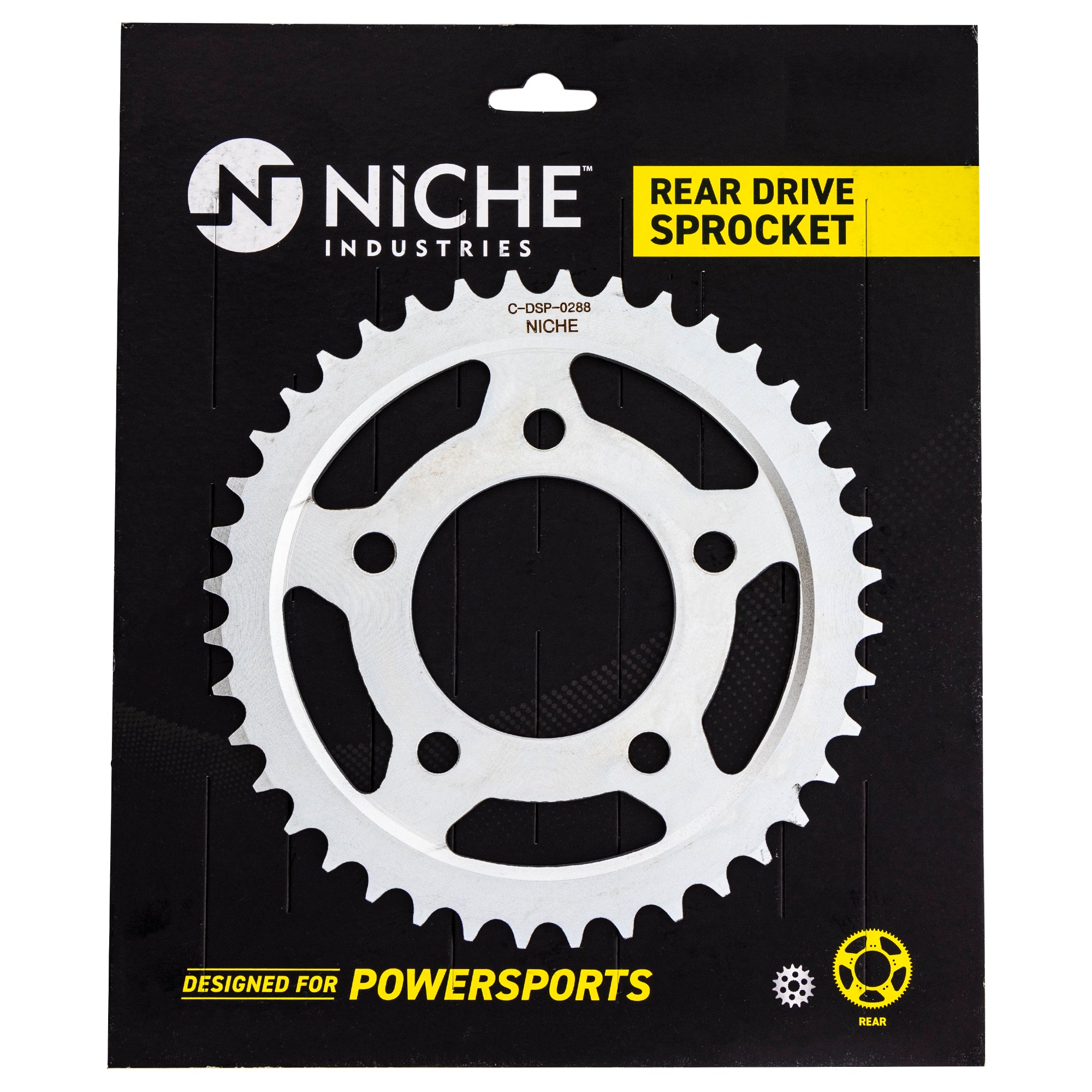 NICHE 519-CDS2400P Tooth Rear Drive Sprocket for JT Sprocket Trophy