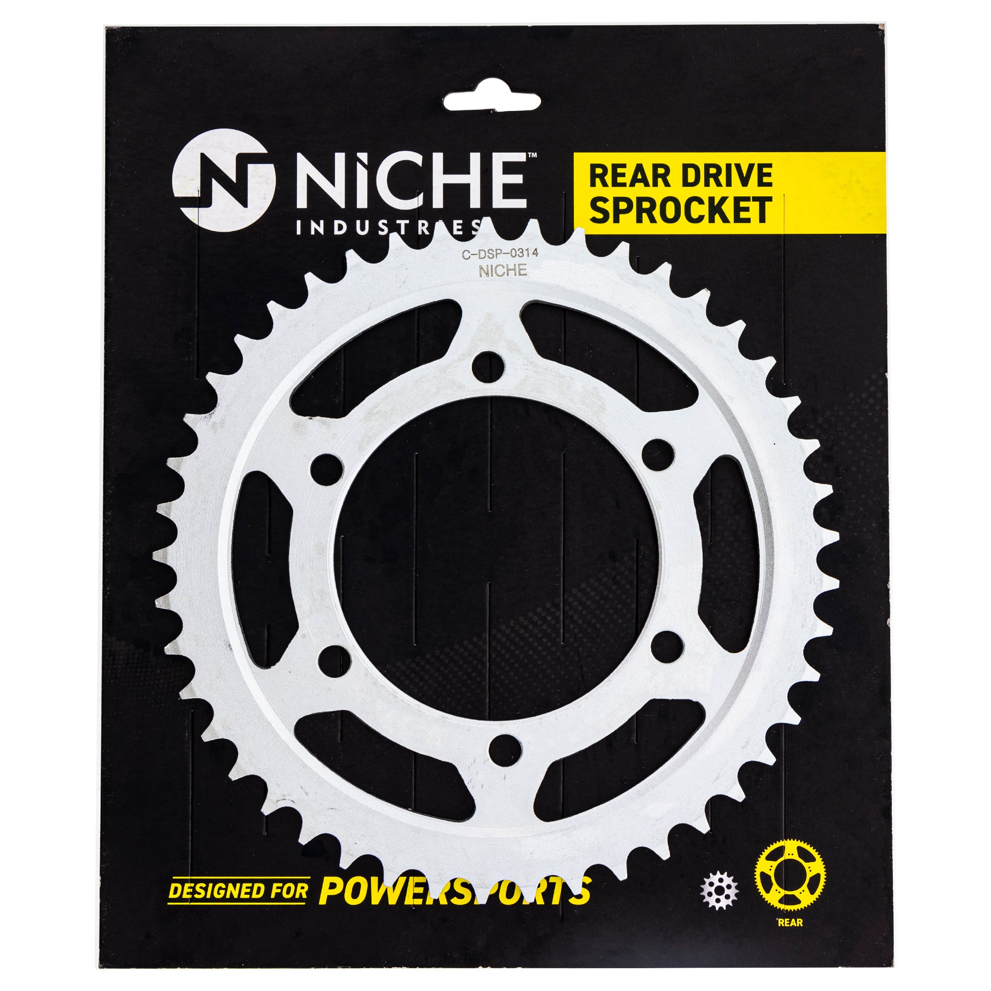 NICHE 519-CDS2536P Tooth Rear Drive Sprocket for Yamaha JT Sprocket