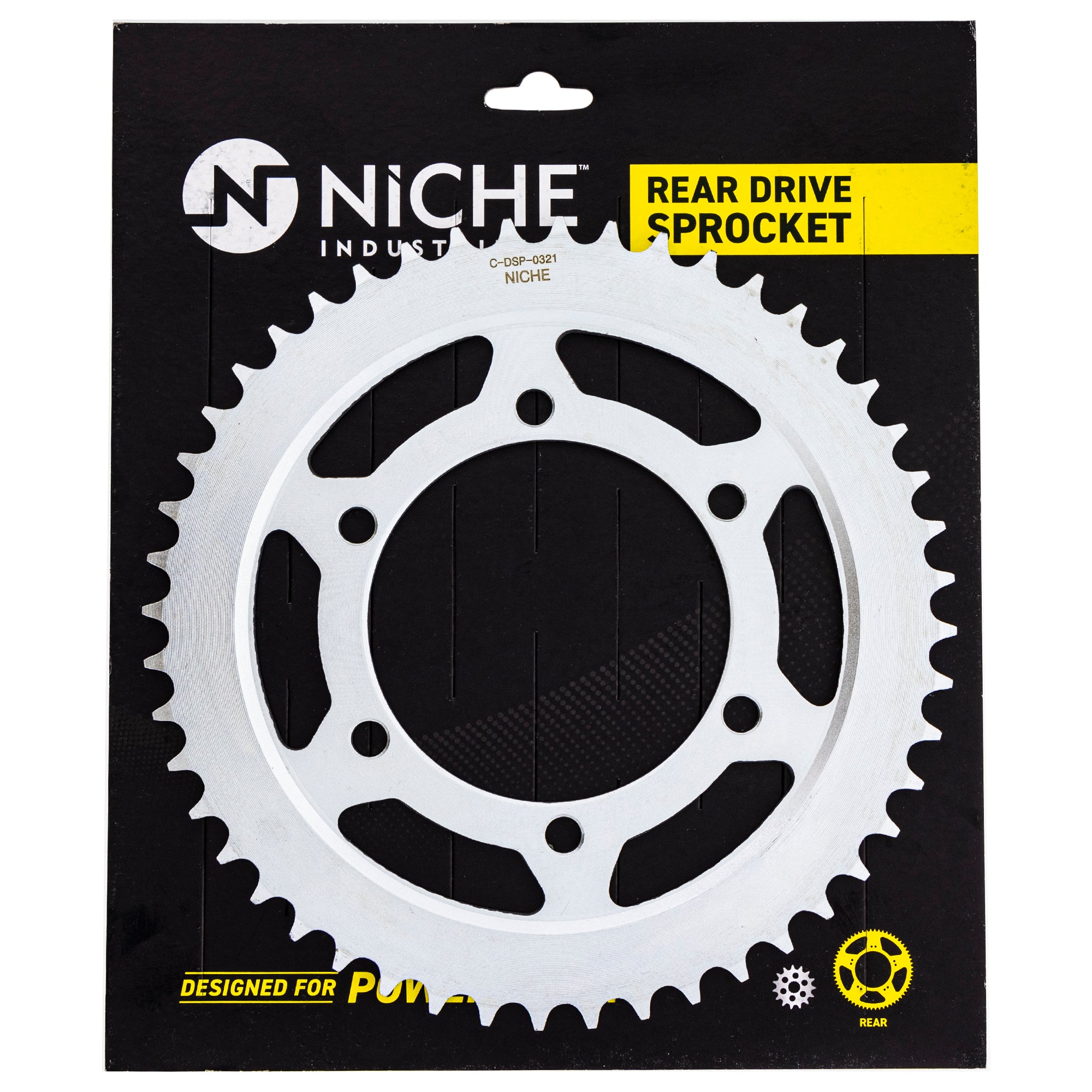 NICHE 519-CDS2543P Tooth Rear Drive Sprocket for Yamaha YZF