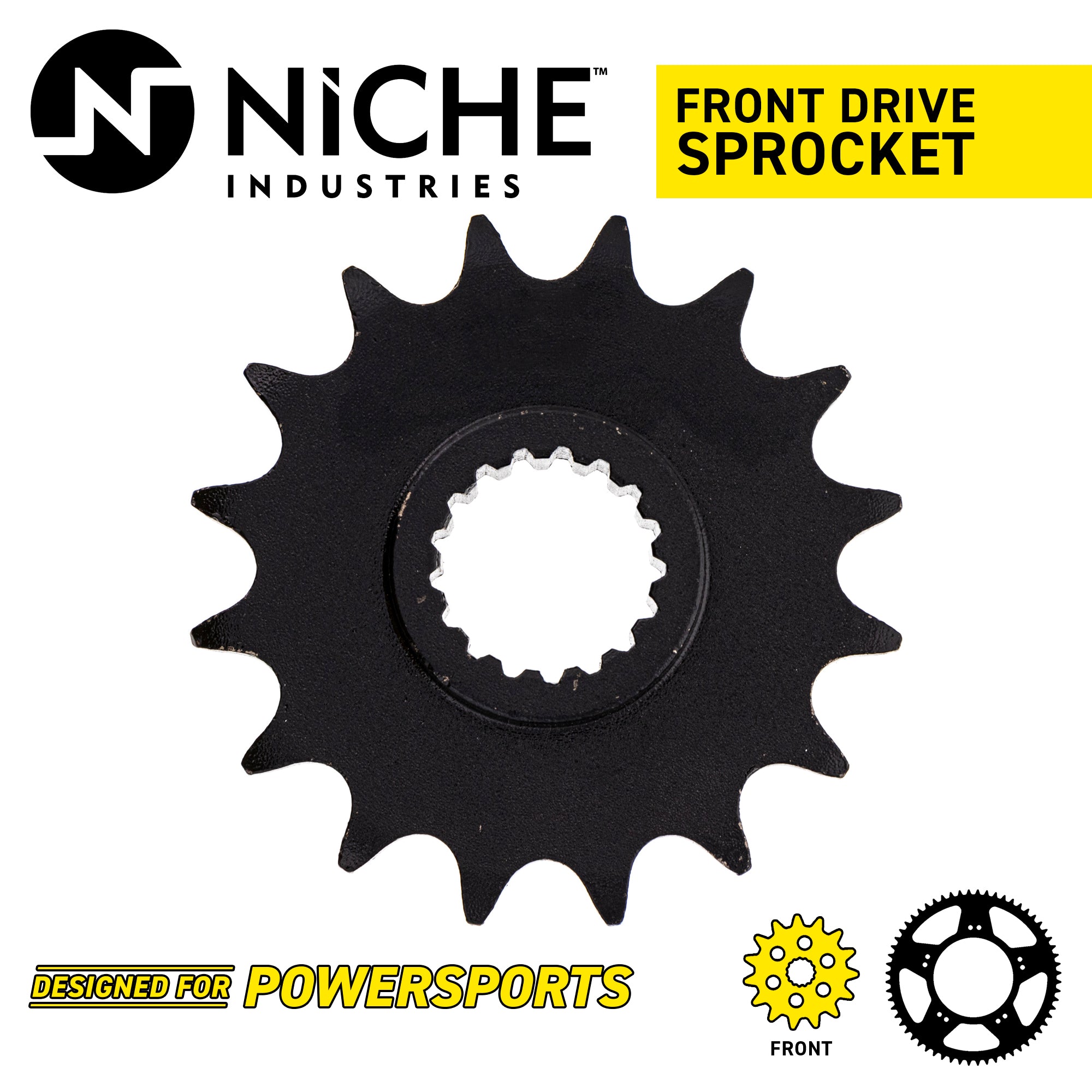 NICHE 519-CDS2541P Front Drive Sprocket for JT Sprocket Tuono SL1000