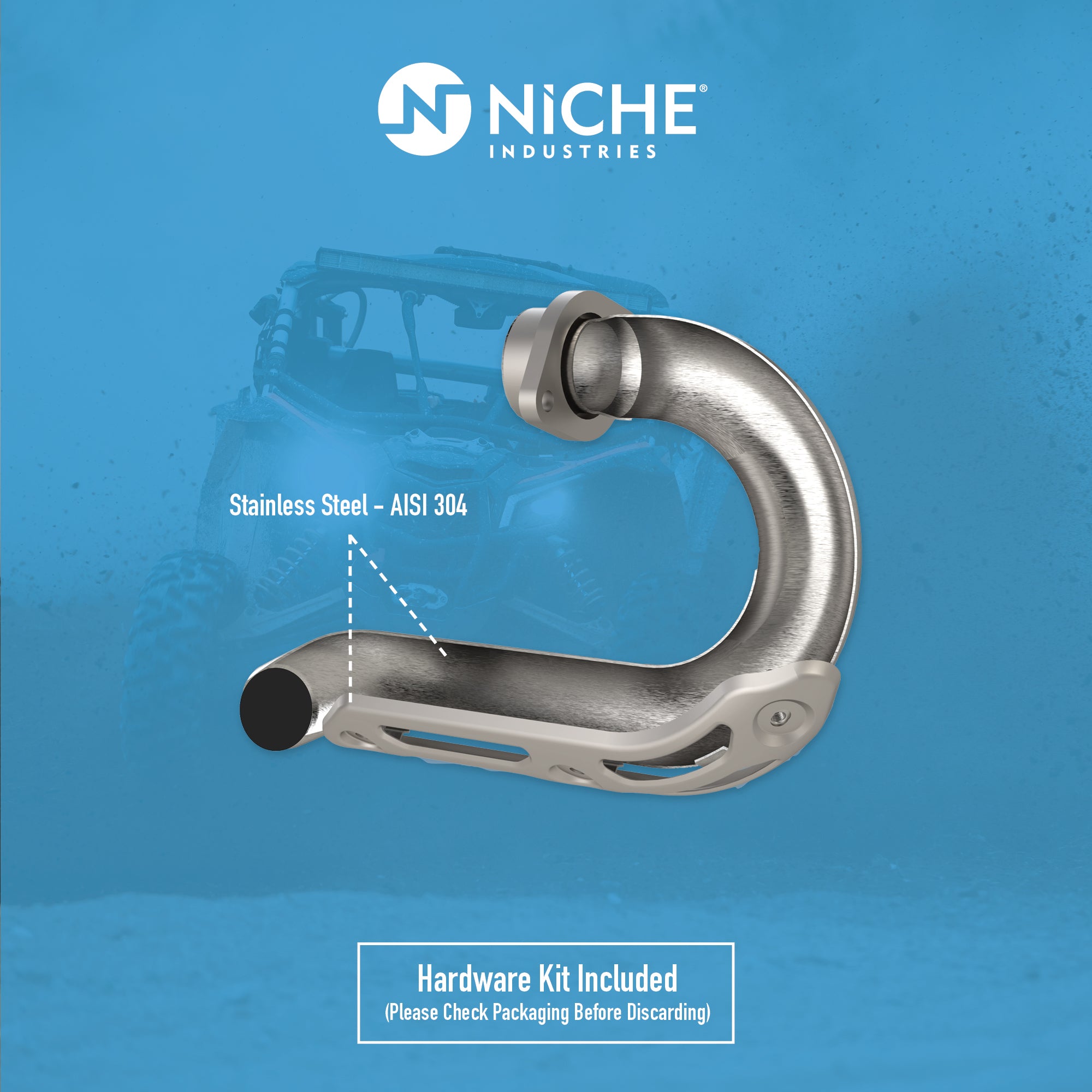 NICHE Exhaust Header 18P-14611-01-00 18P-14611-00-00