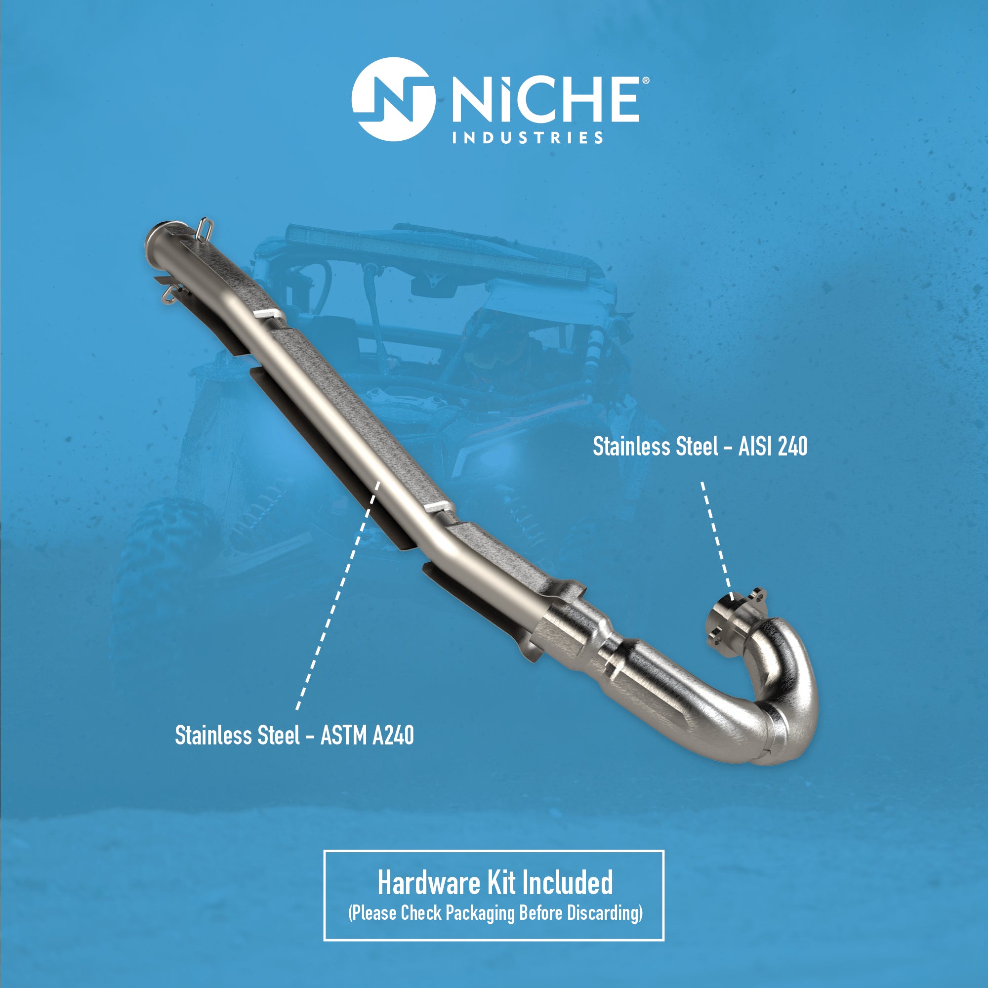 NICHE Exhaust Header 1263620 1262518