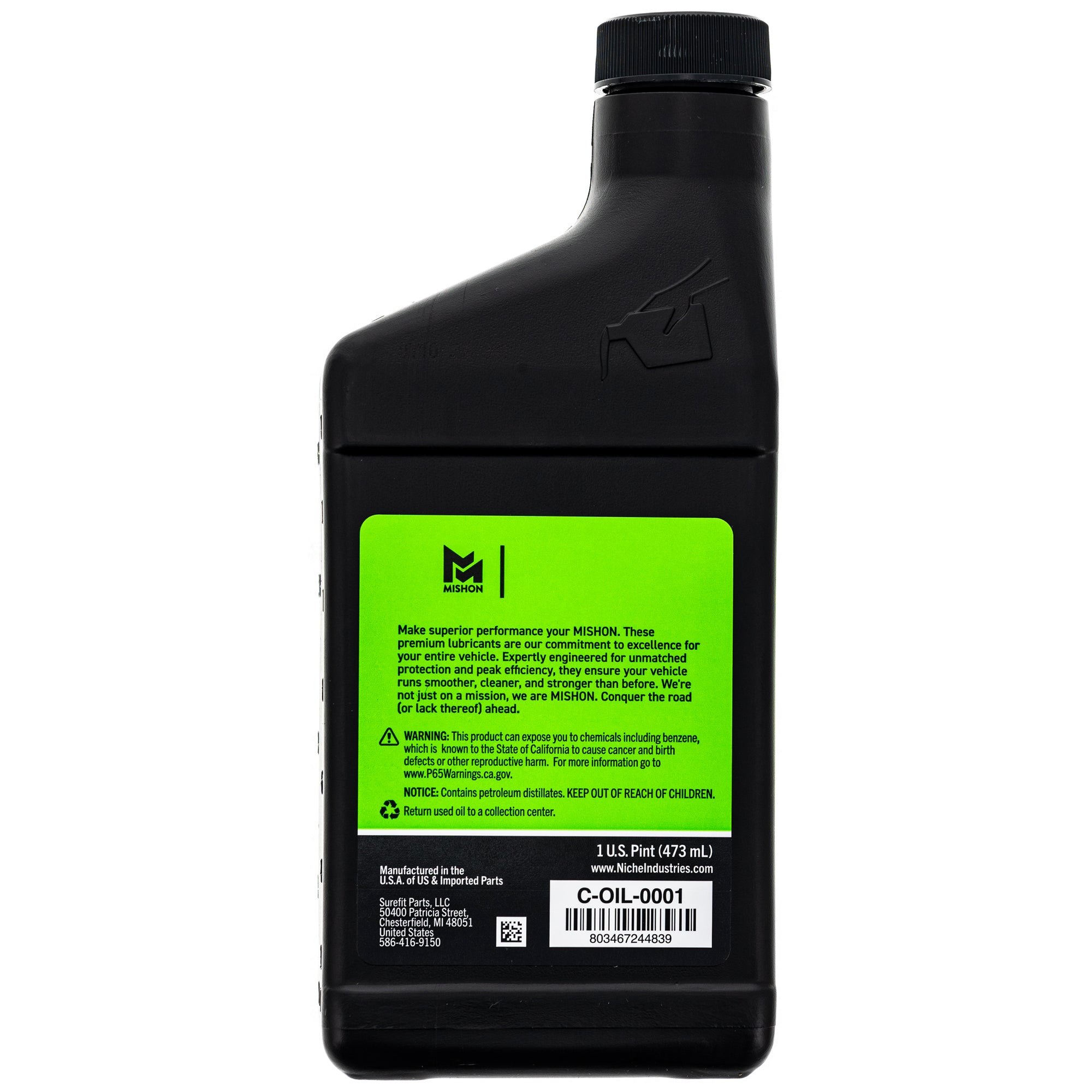 Front Gearcase Fluid Pint Bottle Polaris | NICHE PARTS