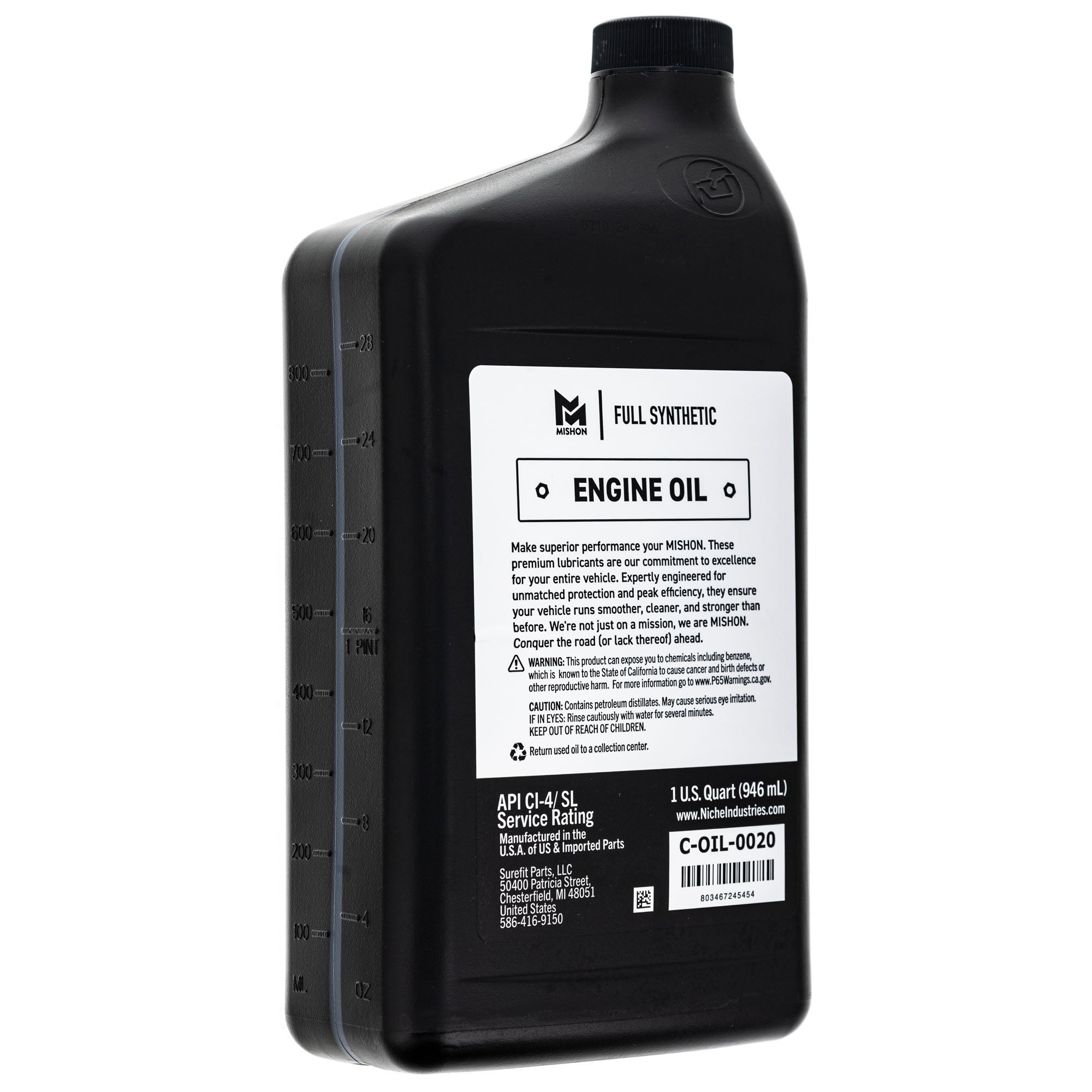 MISHON MK1012830 Oil Change Kit