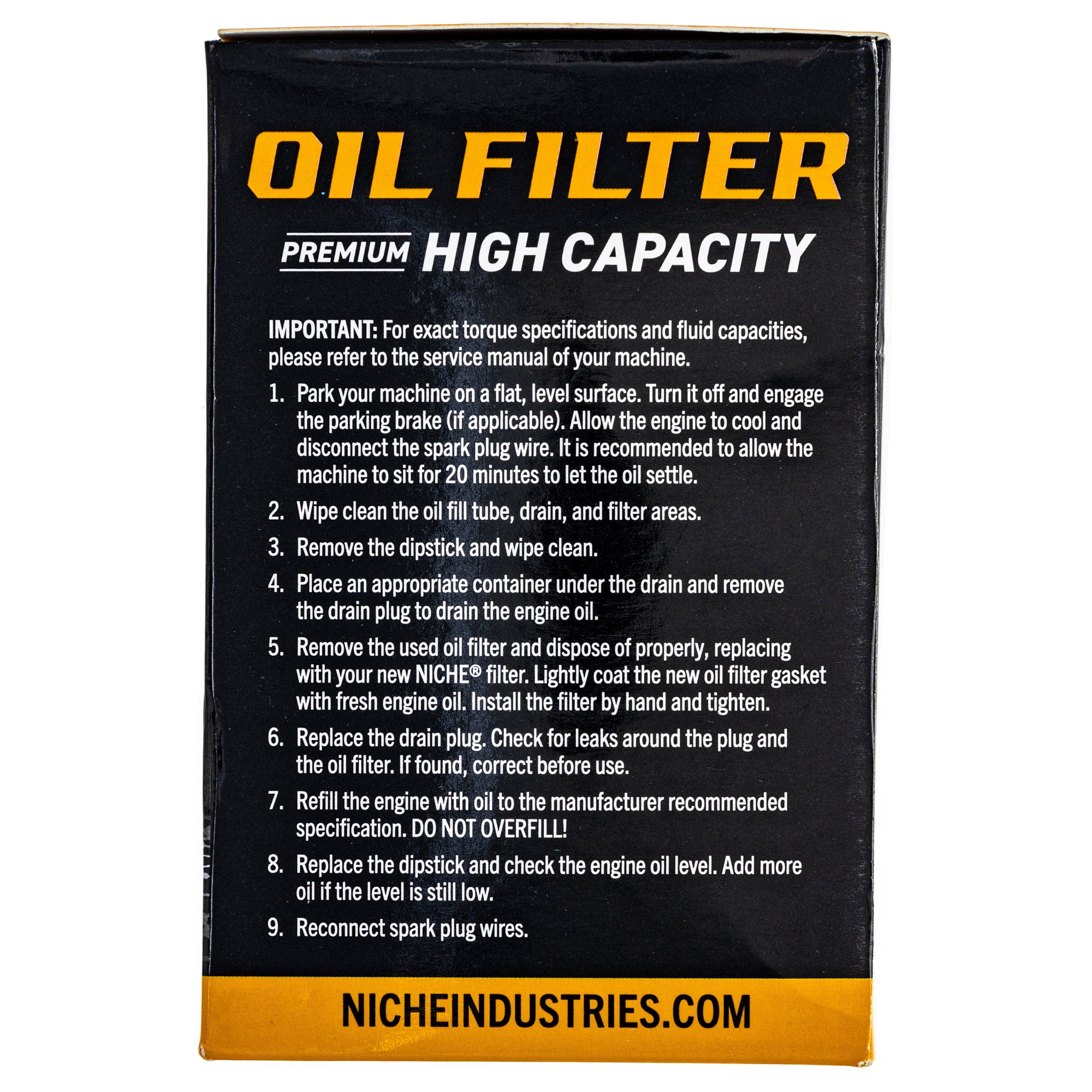 Oil Filter 519-COL2224F For Polaris 2540122 2540086 2540006