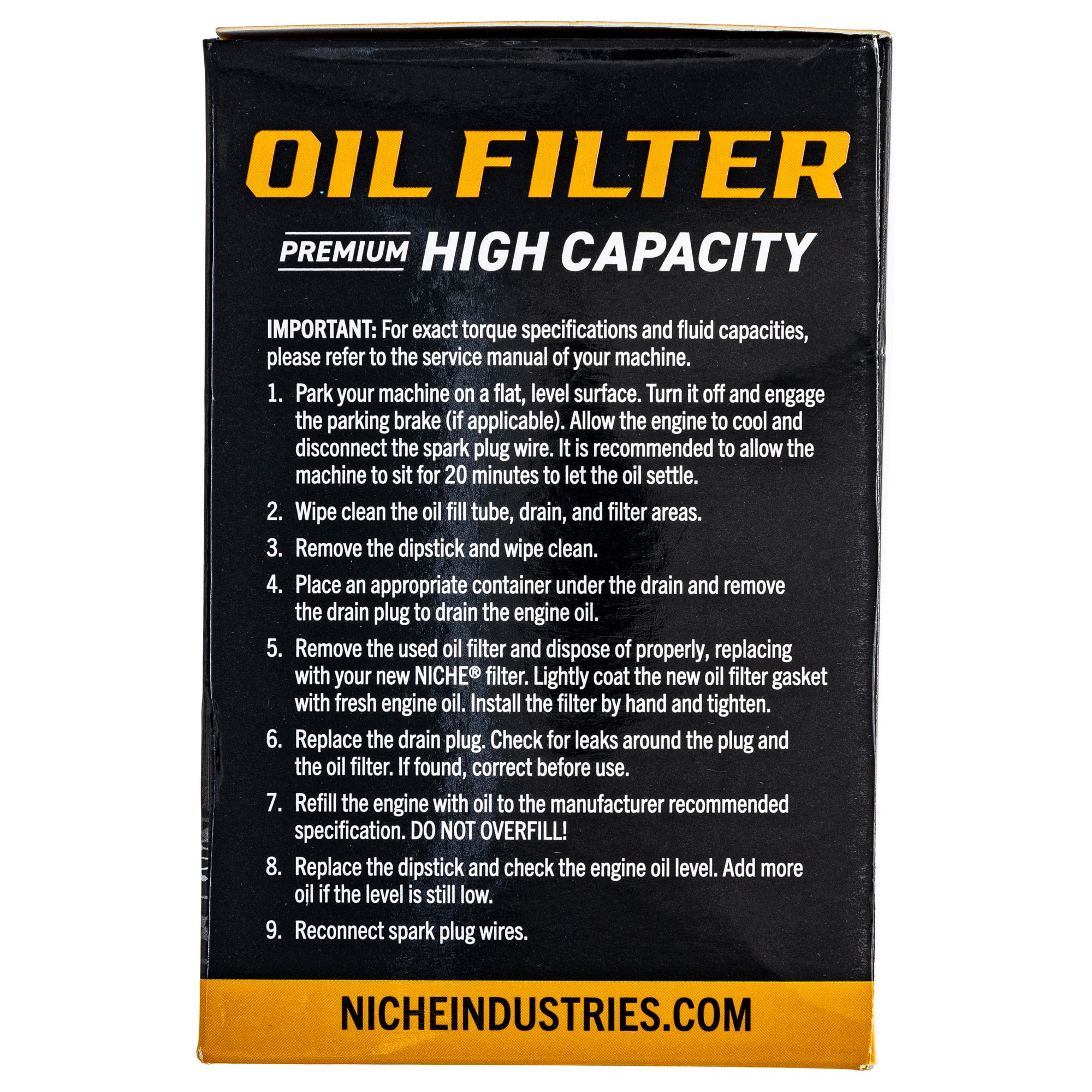 Oil Filter 519-COL2226F For Polaris 12605565