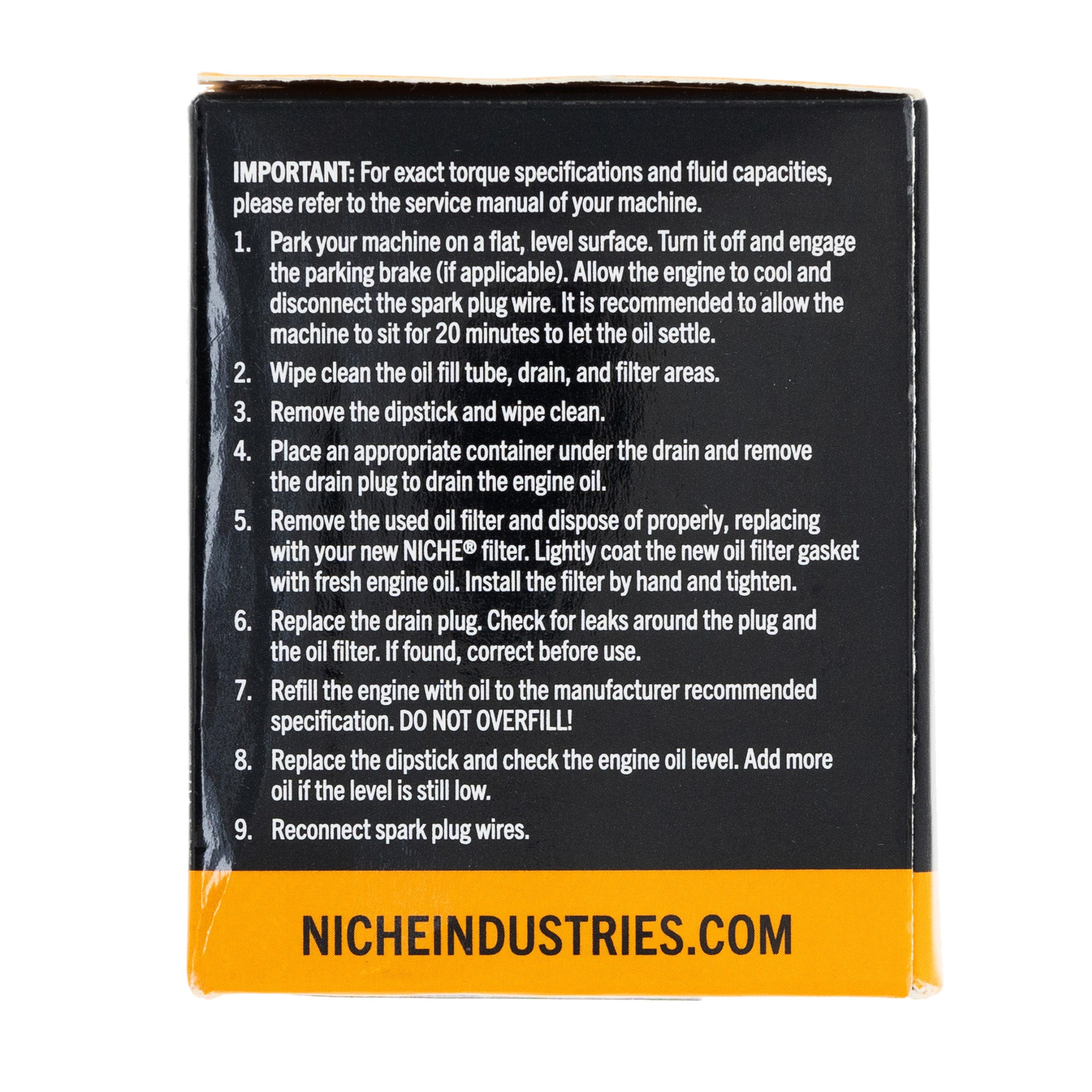Oil Filter Yamaha | NICHE PARTS