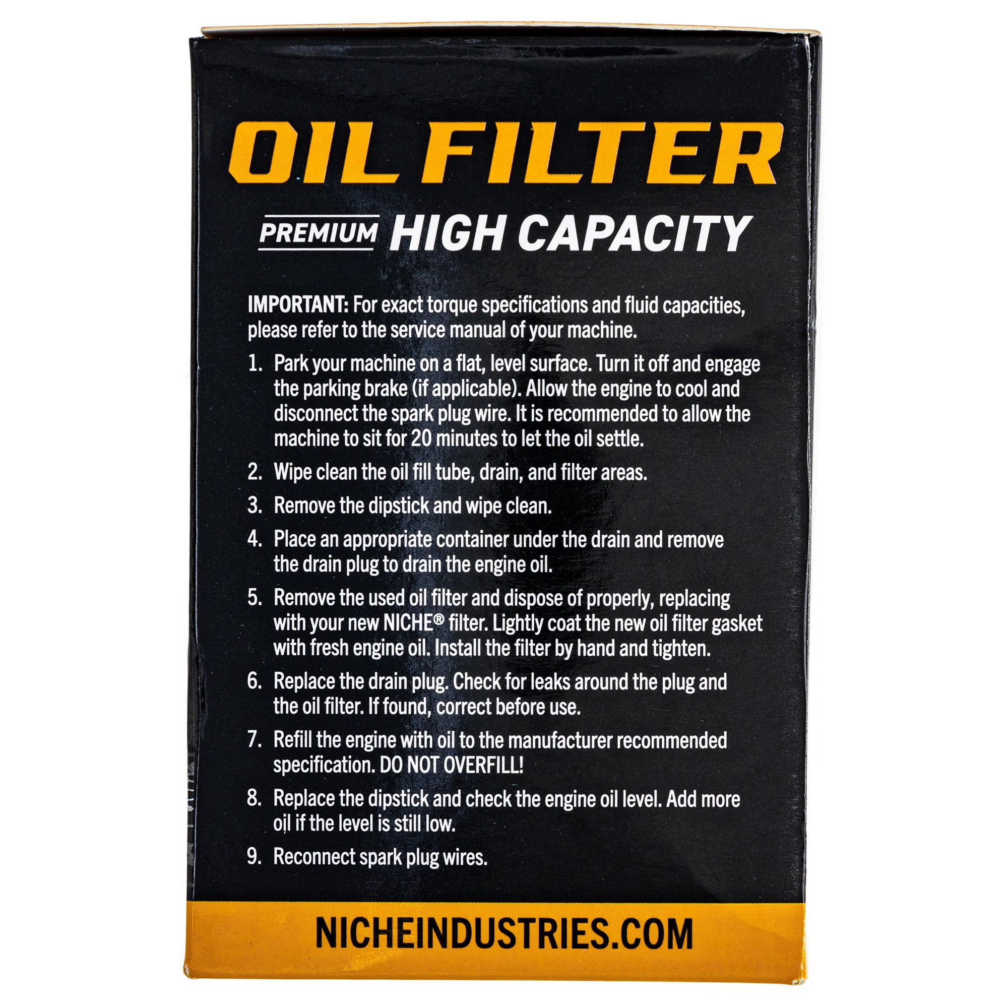 Oil Filter Sea-Doo Can-Am | NICHE PARTS