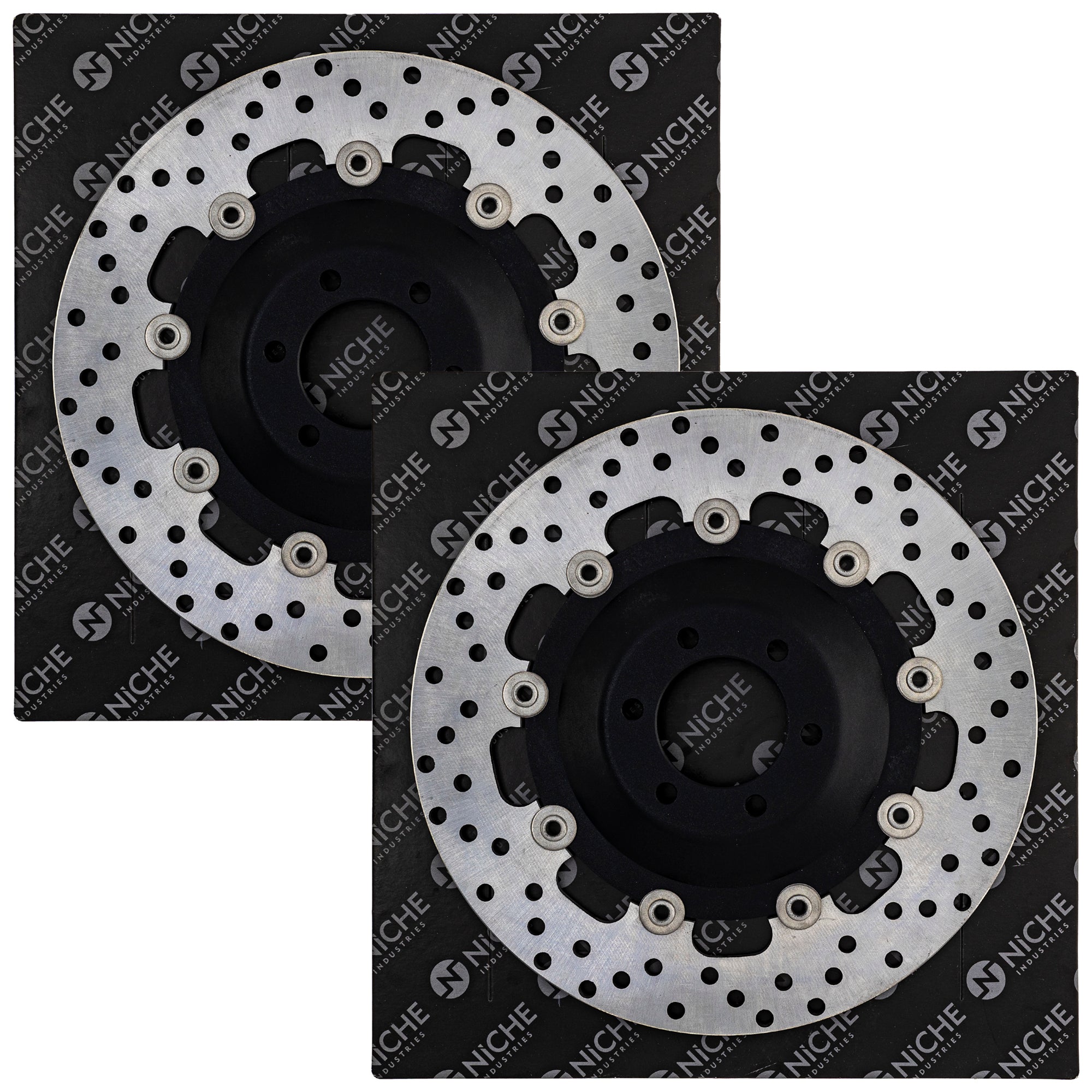 NICHE 519-CRT2396R Front Rear Brake Rotor 2-Pack for zOTHER XN85