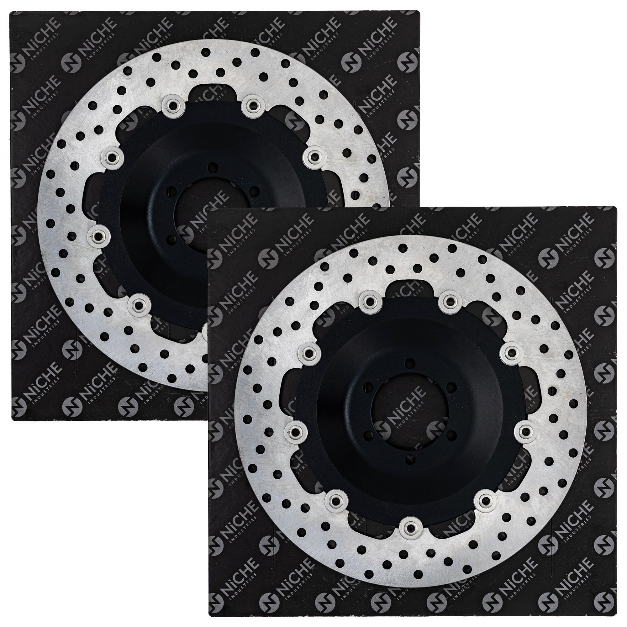 NICHE 519-CRT2436R Front Brake Rotor 2-Pack for zOTHER Virago SR500