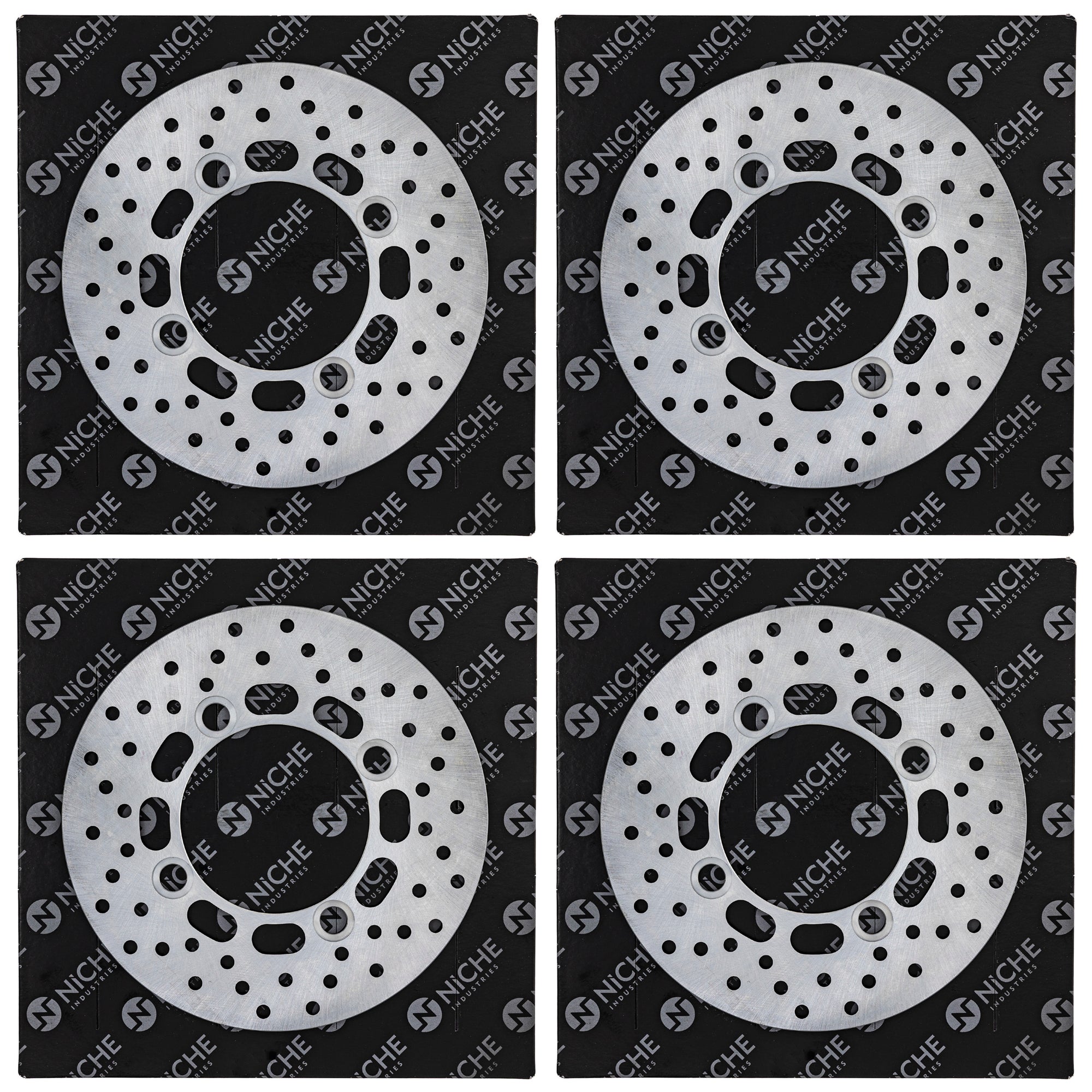 Brake Rotor Set (Front & Rear) 4-Pack for zOTHER Mule NICHE 519-CRT2498R